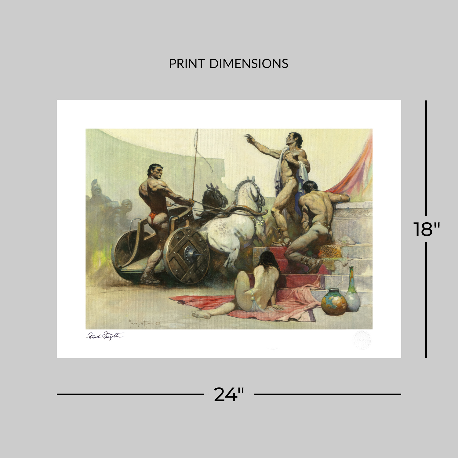 Frank Frazetta Child of the Sun Art Print  View 2