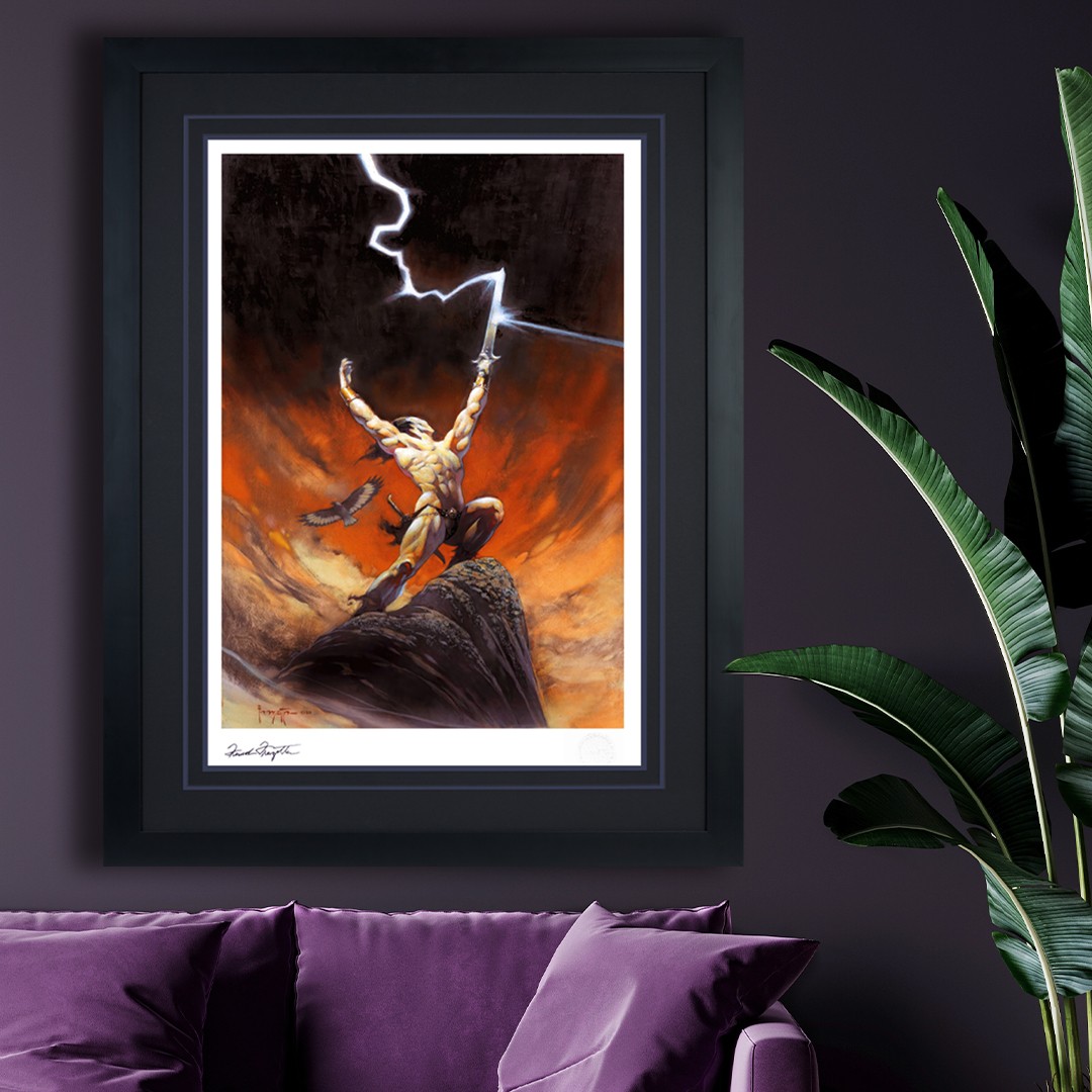 The Tempest Fine Art Print by Frank Frazetta | Sideshow Collectibles
