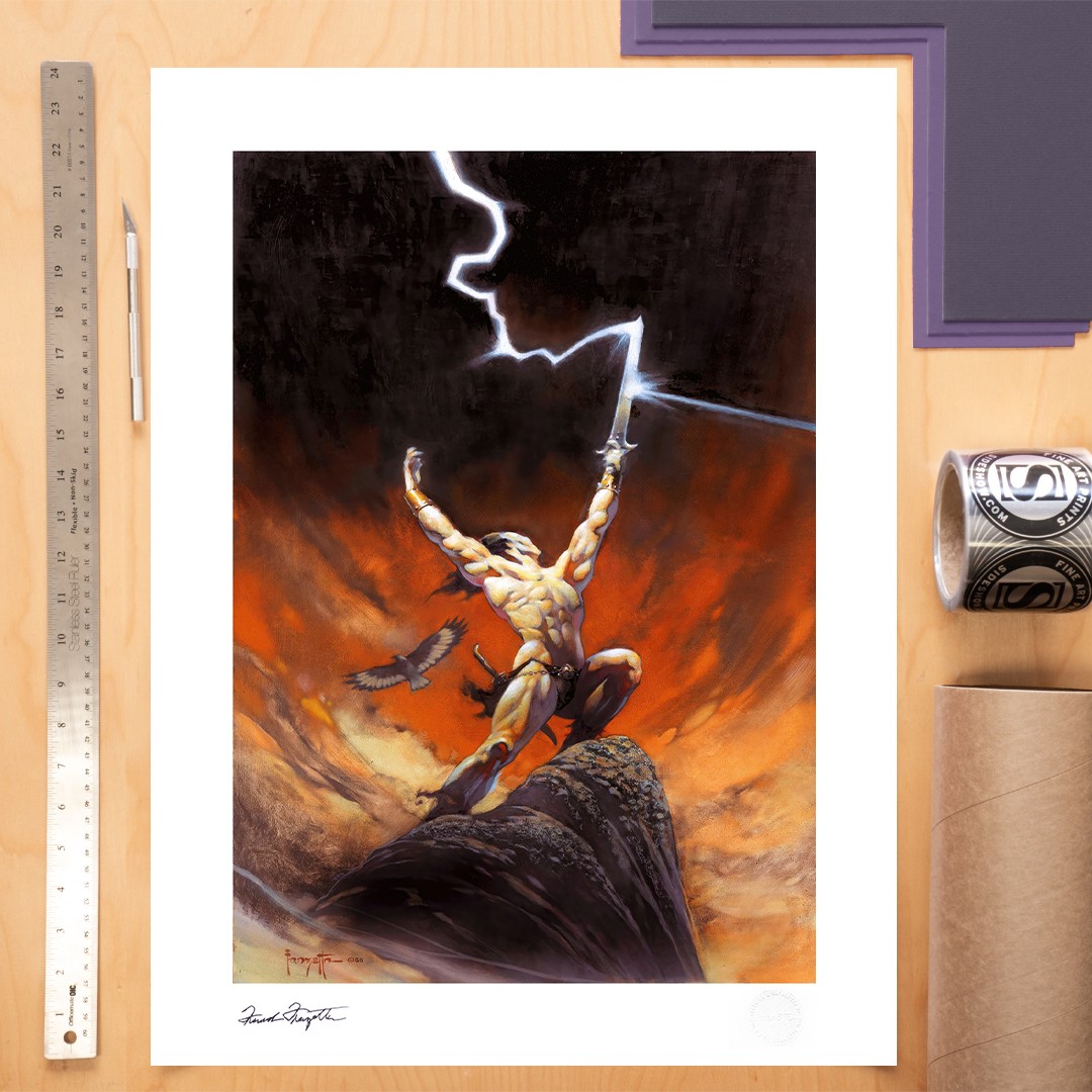Frank Frazetta The Tempest Art Print  View 1