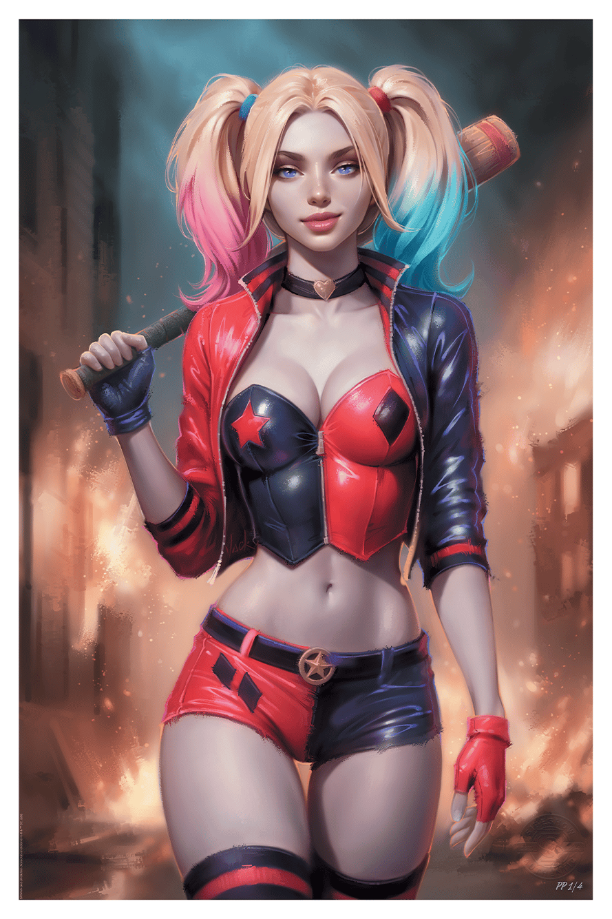 DC Comics Harley Quinn™ Art Print  Exclusive Edition View 5