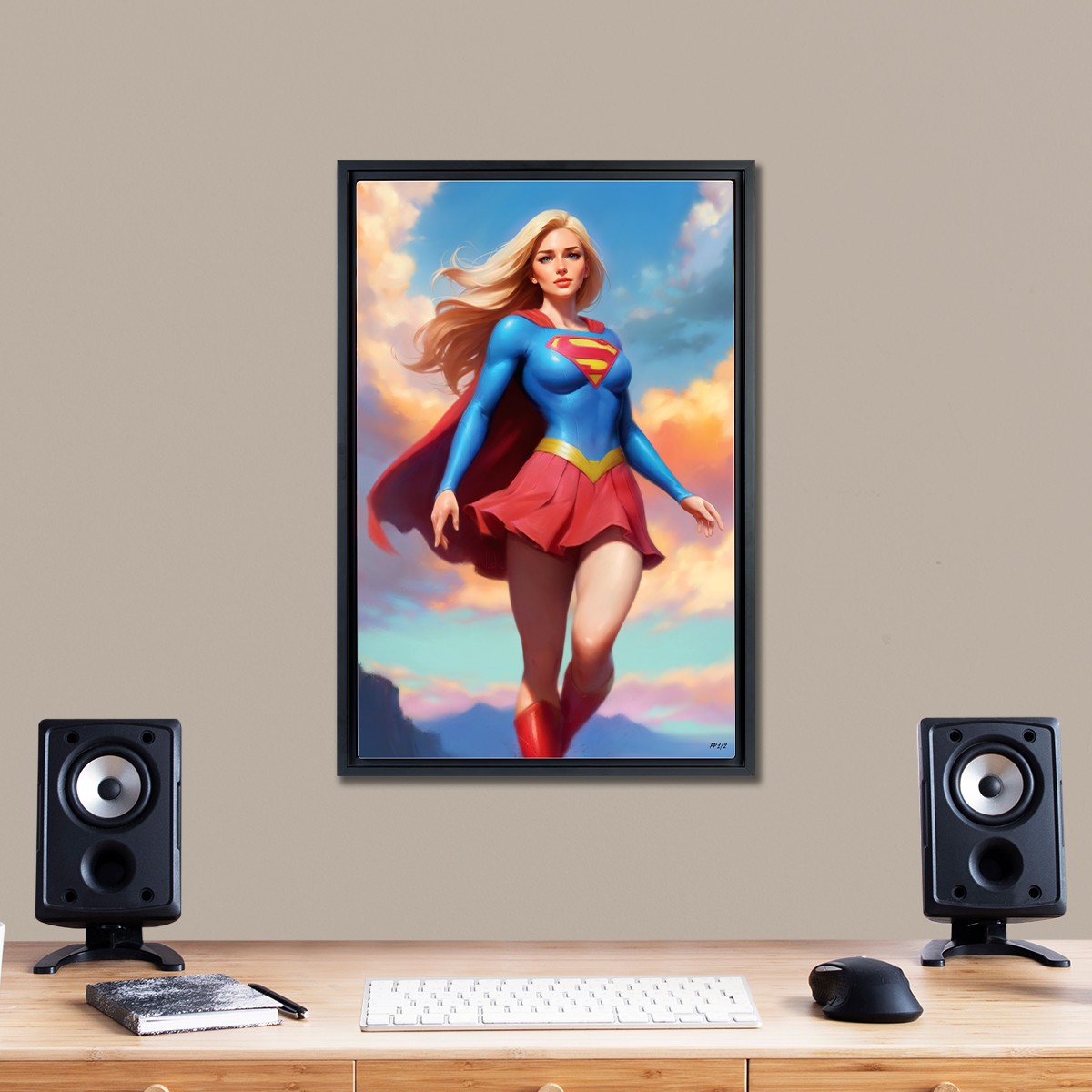 DC Comics Supergirl Art Print  Exclusive Edition View 1