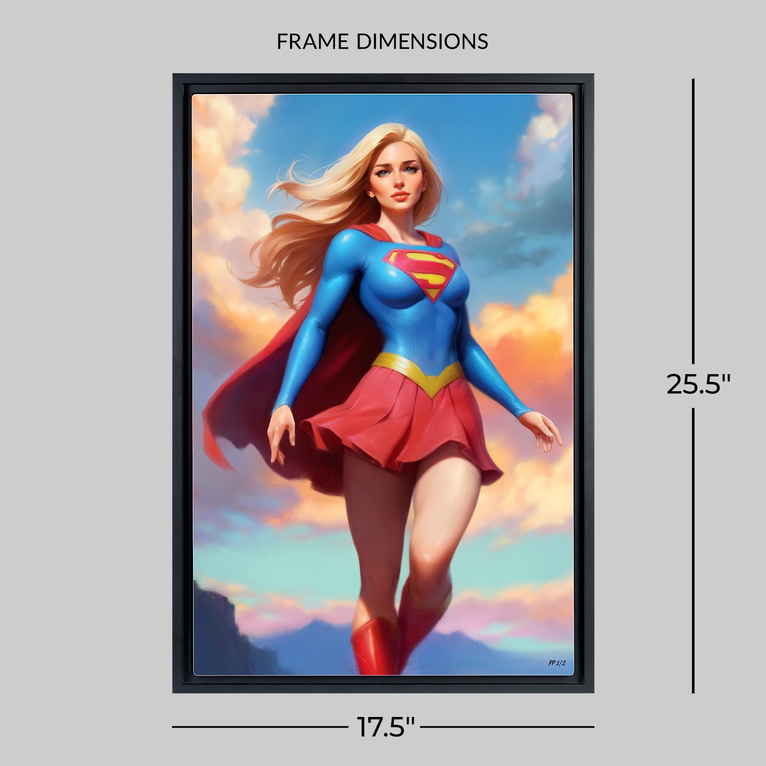 DC Comics Supergirl Art Print  Exclusive Edition View 2