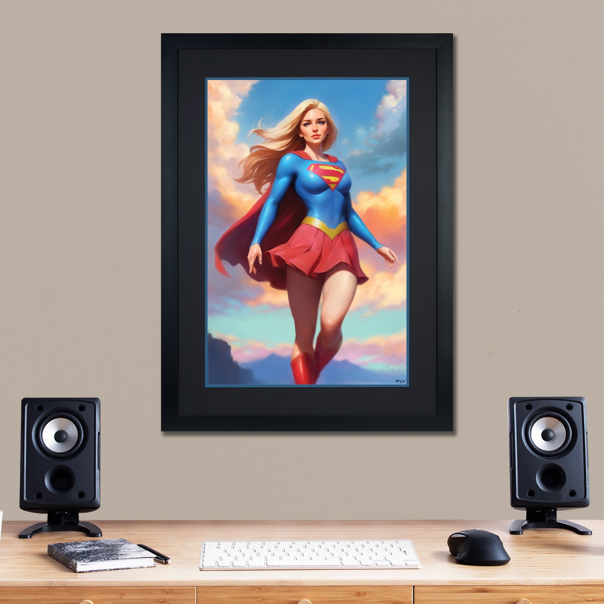 DC Comics Supergirl Art Print  Exclusive Edition View 1