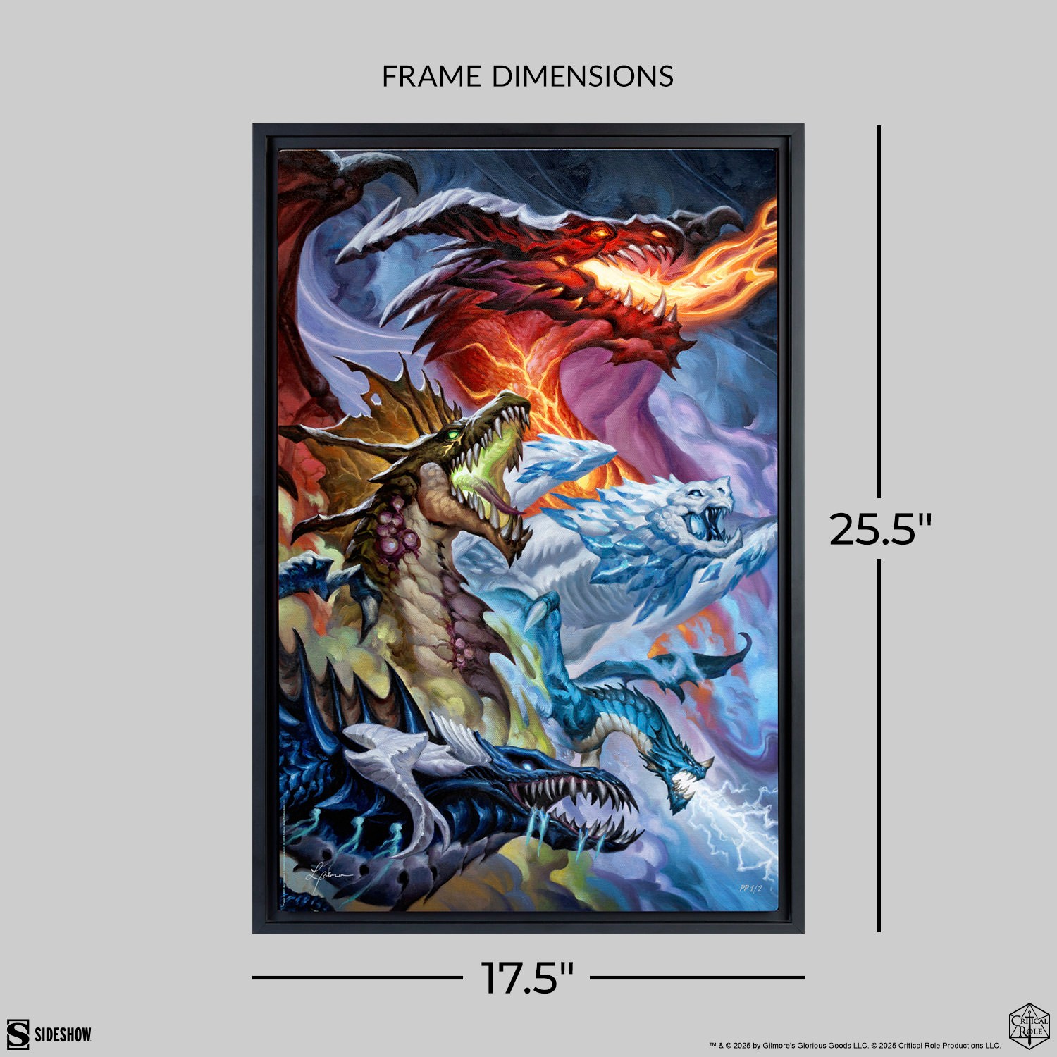 Critical Role Vox Machina: The Chroma Conclave Art Print  Exclusive Edition View 2