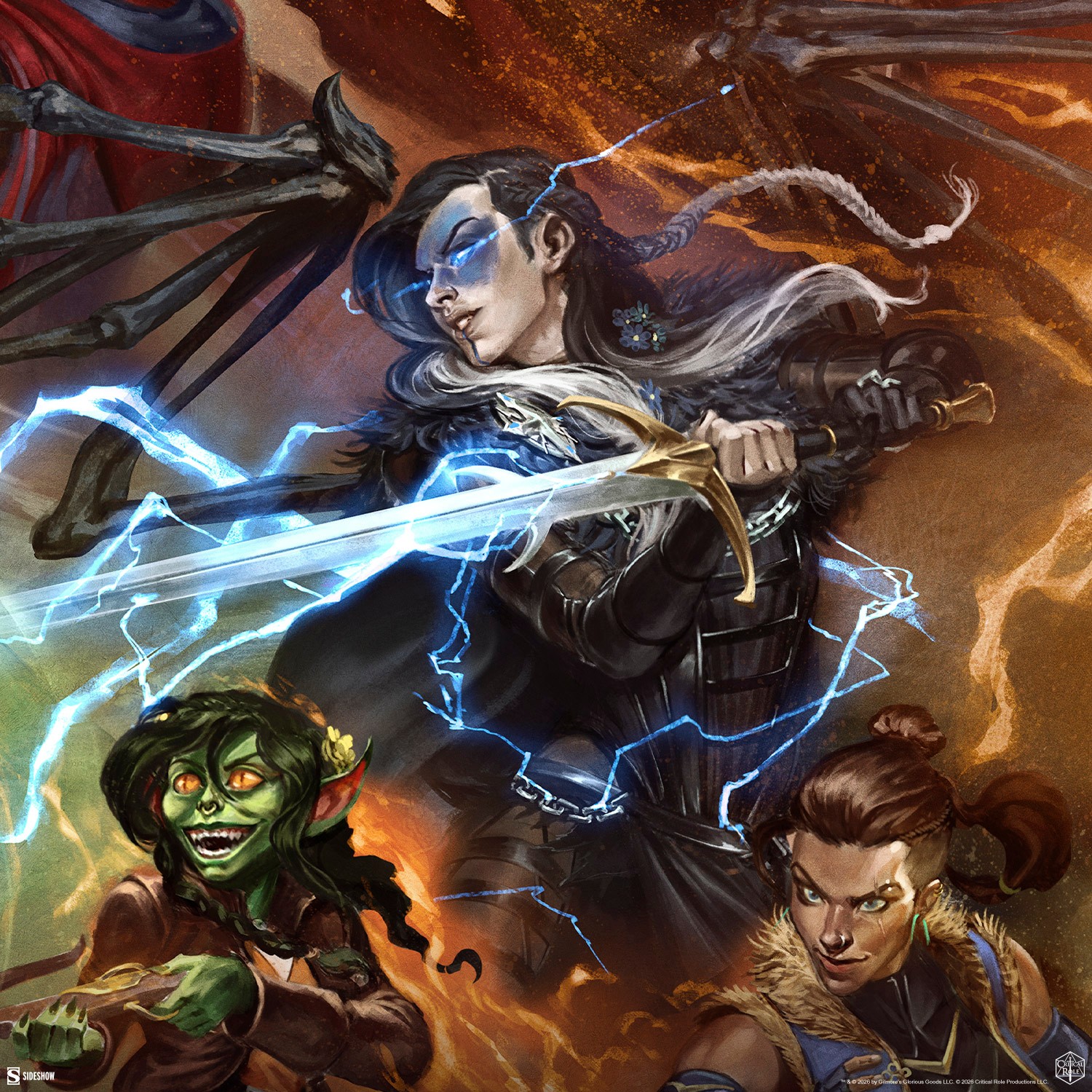 Critical Role Critical Role: Mighty Nein Art Print  Exclusive Edition View 4