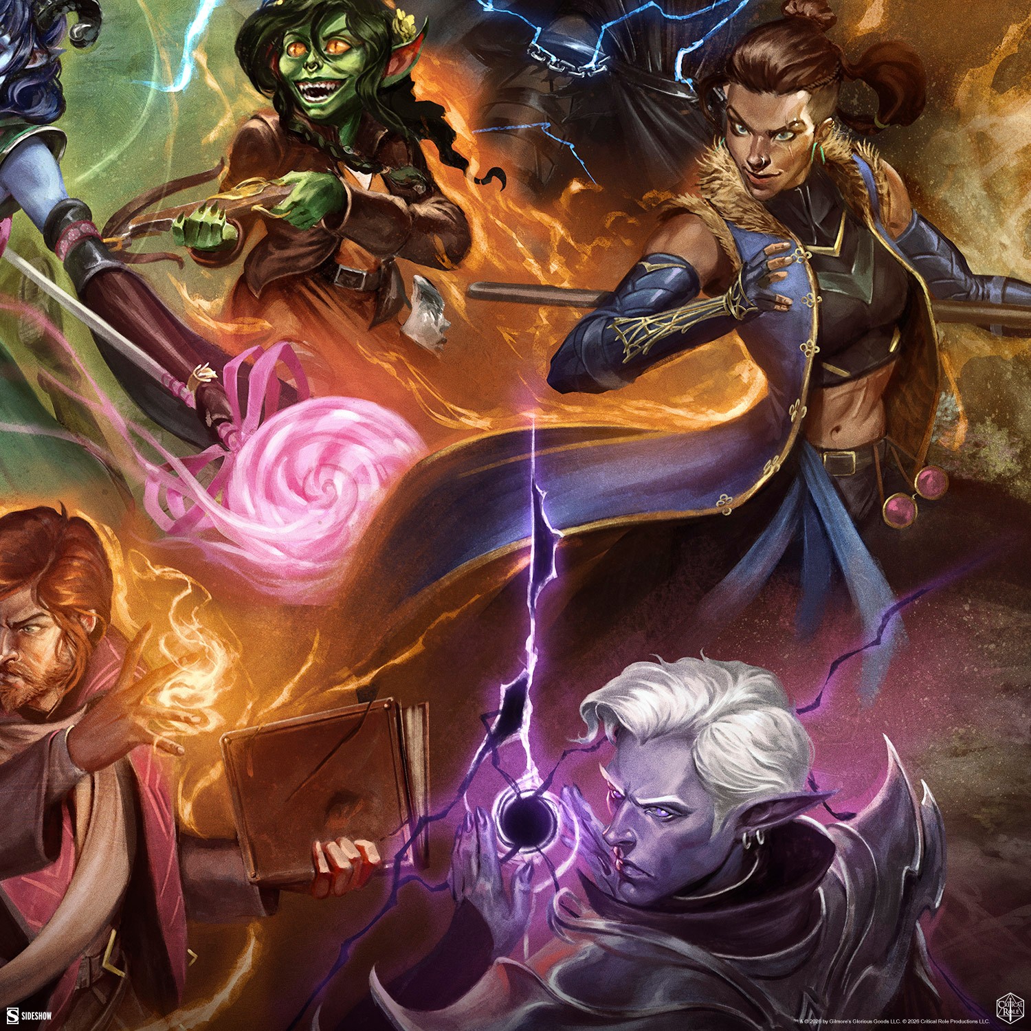 Critical Role Critical Role: Mighty Nein Art Print  Exclusive Edition View 6