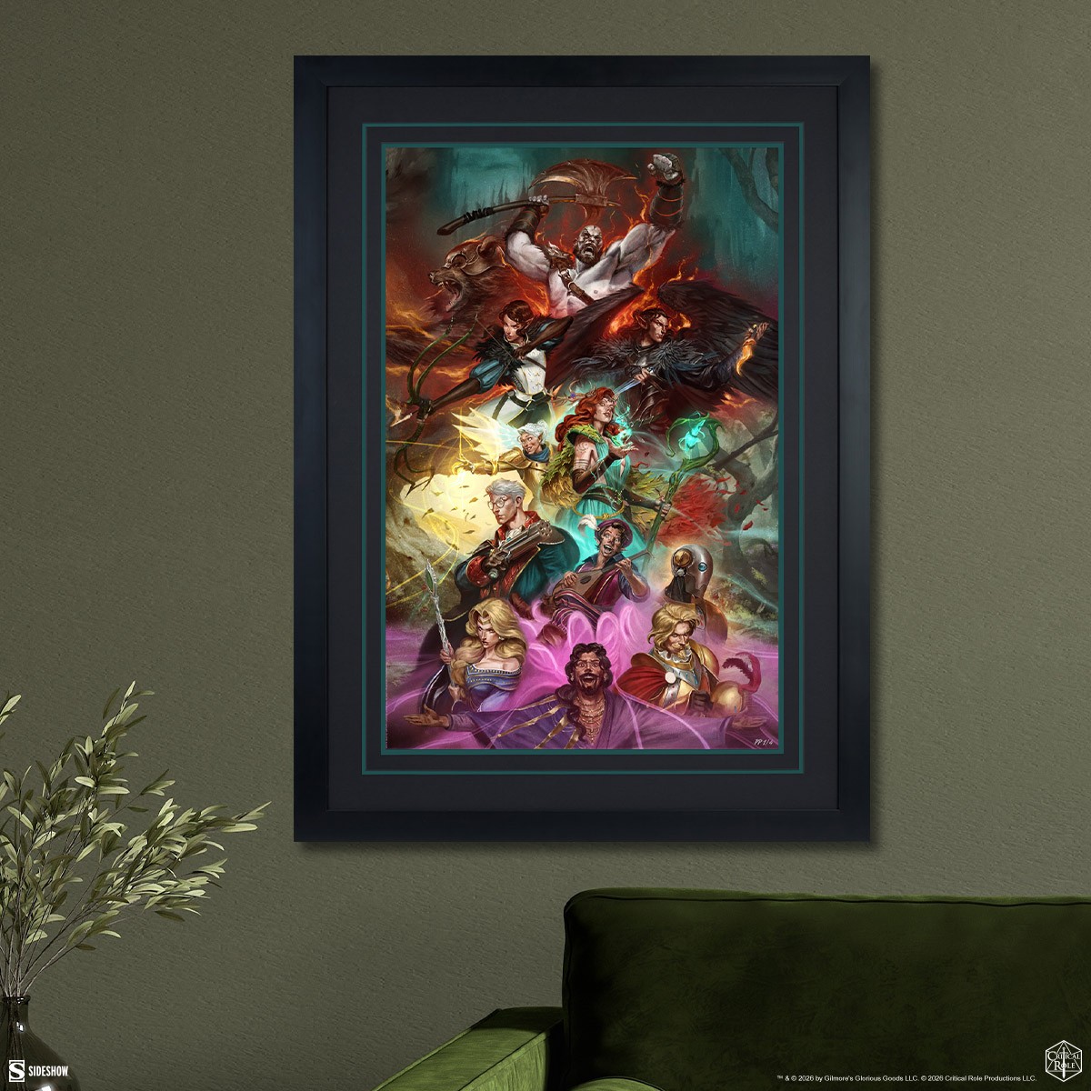 Critical Role Critical Role: Vox Machina Art Print  Exclusive Edition View 1