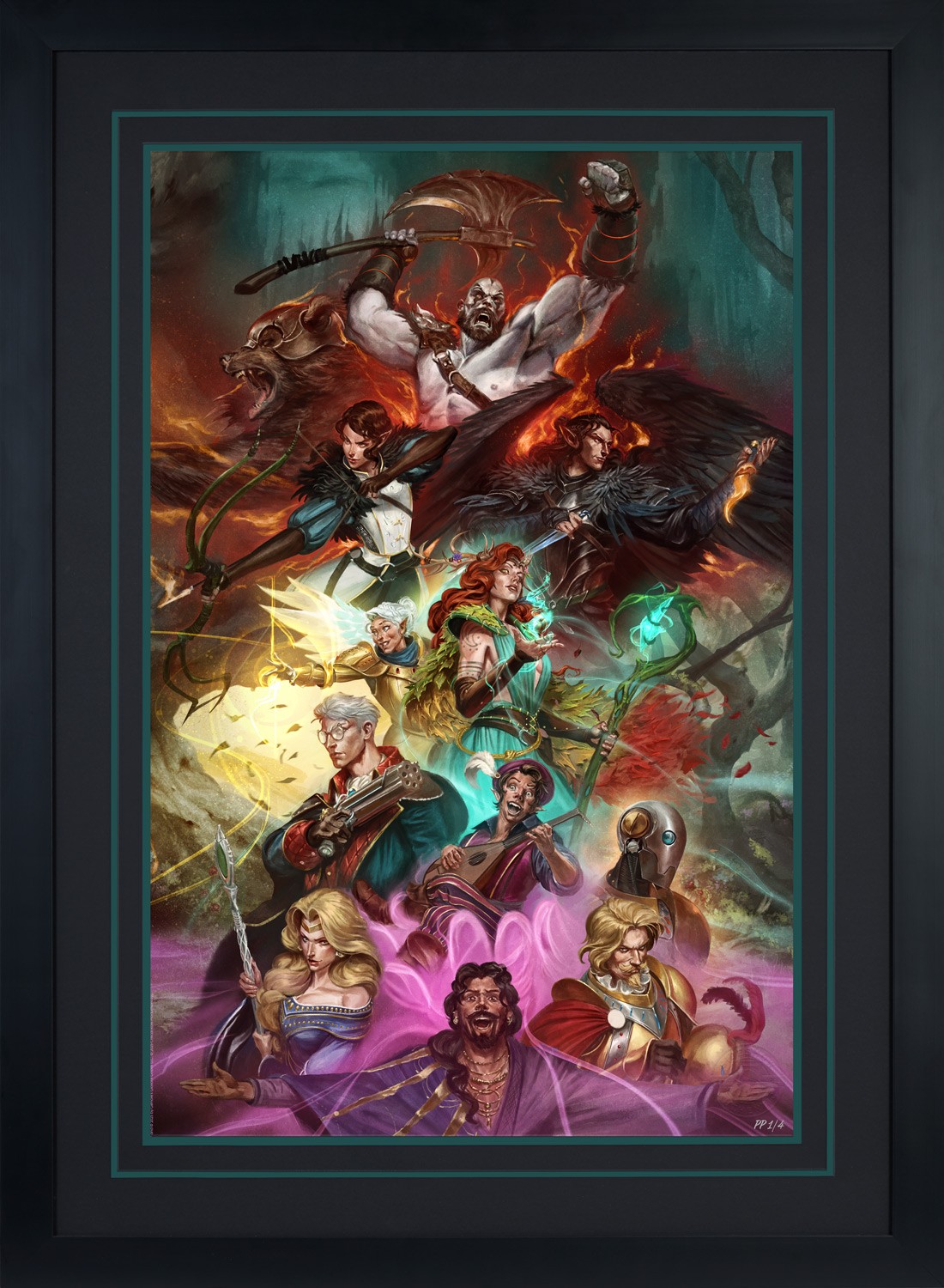 Critical Role Critical Role: Vox Machina Art Print  Exclusive Edition View 8