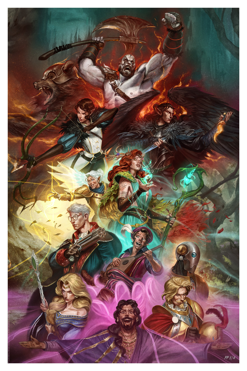 Critical Role Critical Role: Vox Machina Art Print  Exclusive Edition View 7