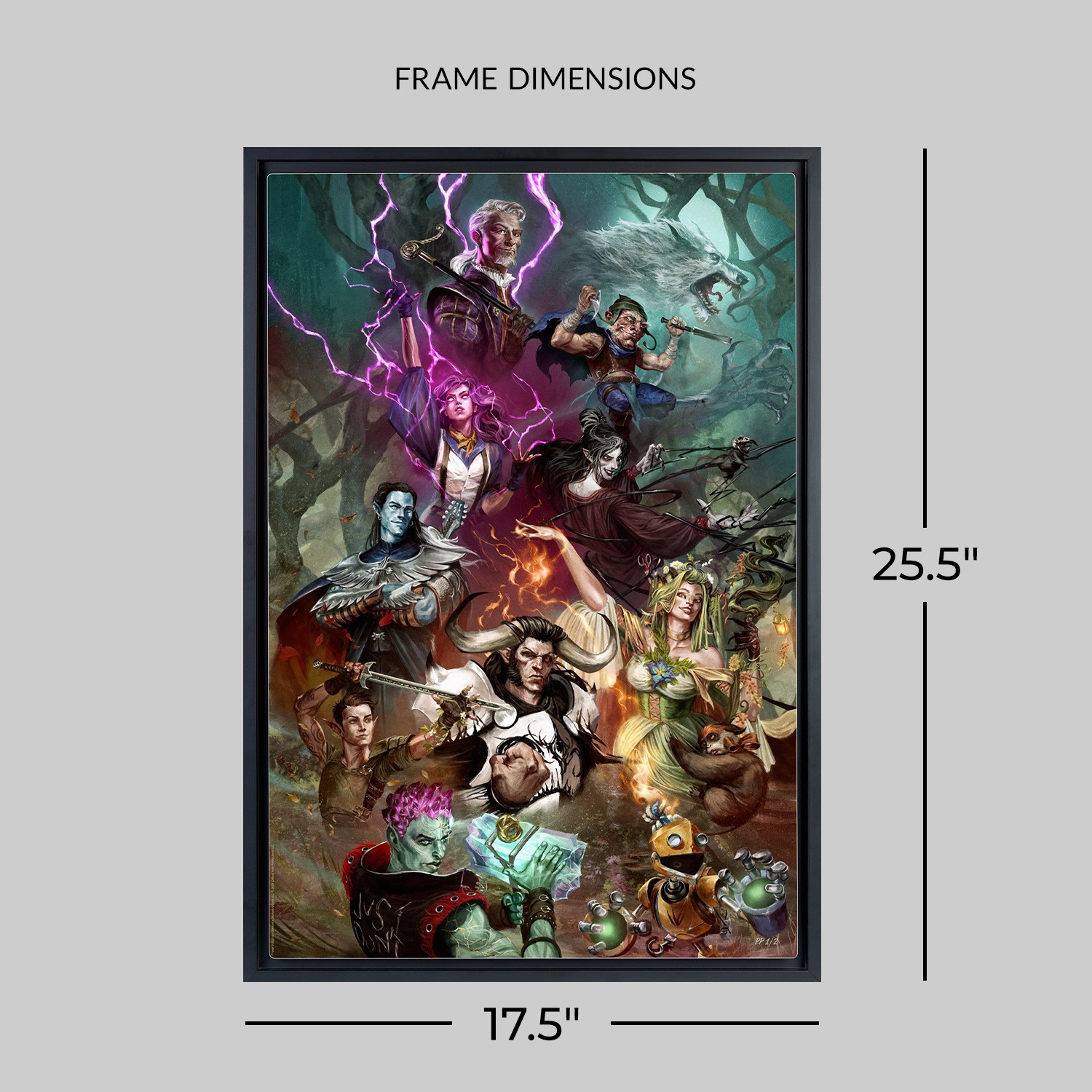 Critical Role Critical Role: Bells Hells Art Print  Exclusive Edition View 2
