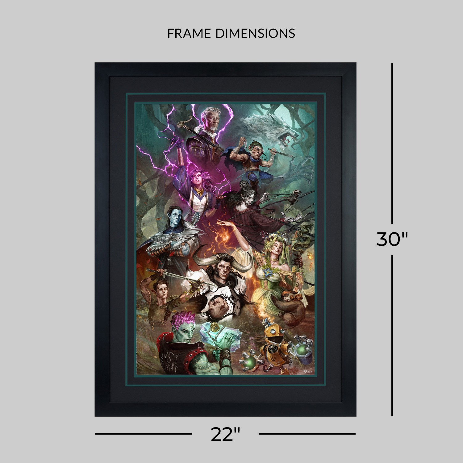 Critical Role Critical Role: Bells Hells Art Print  Exclusive Edition View 2