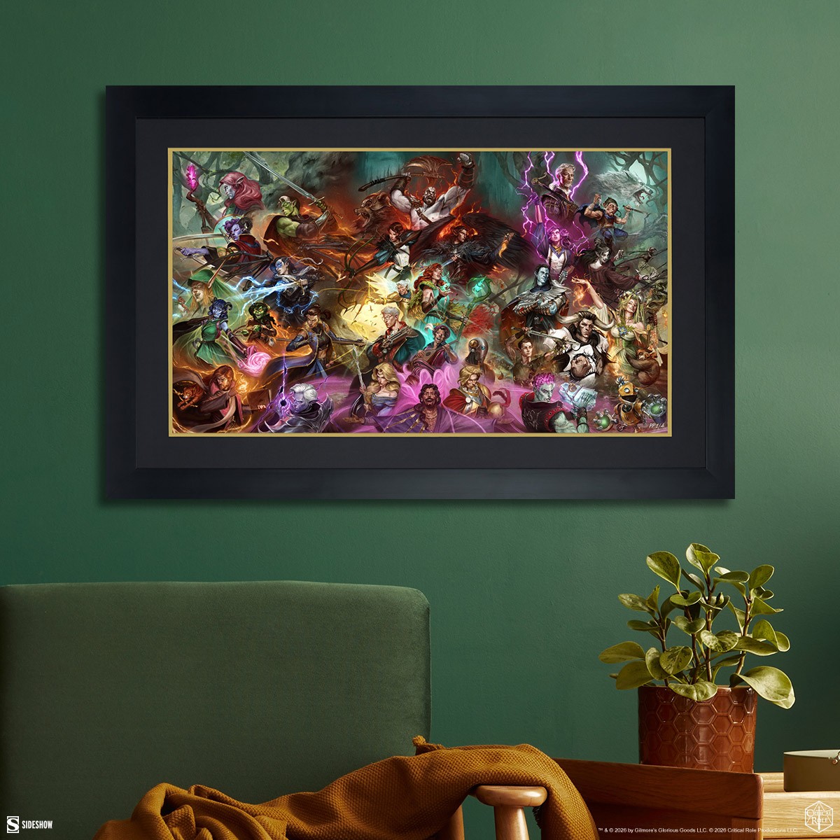 Critical Role Critical Role: Legends of Exandria Art Print  Exclusive Edition View 1