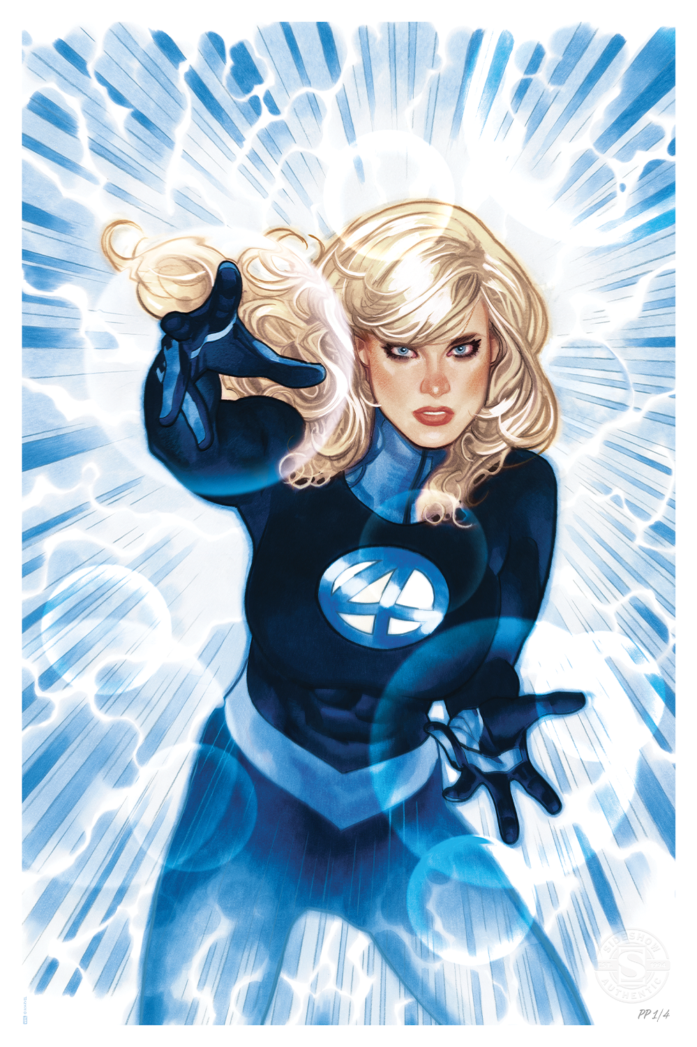 Sue Storm: The Invisible Woman Fine Art Print by Adam Hughes