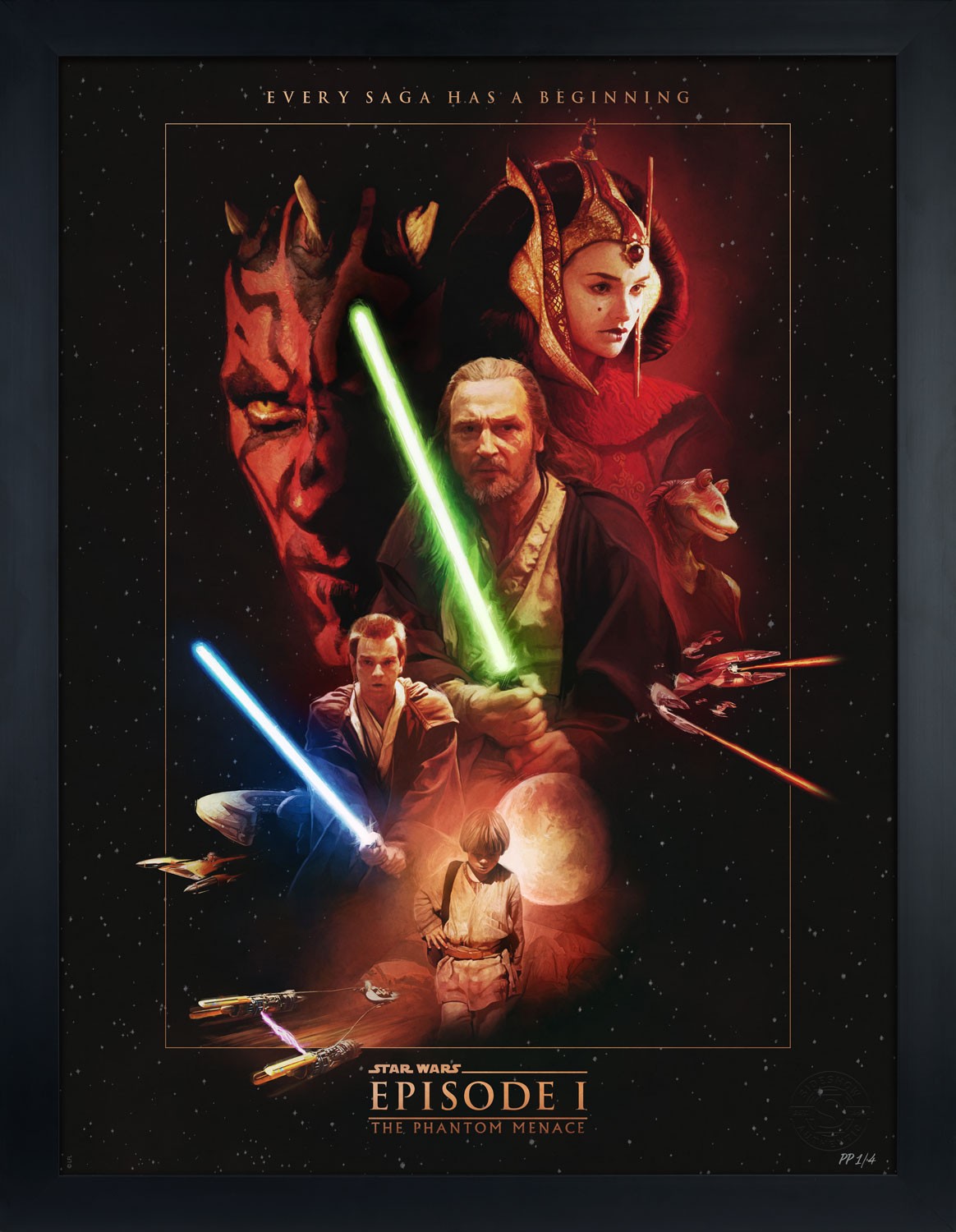 Star Wars Episode I: The Phantom Menace Movie Poster  Exclusive Edition View 6