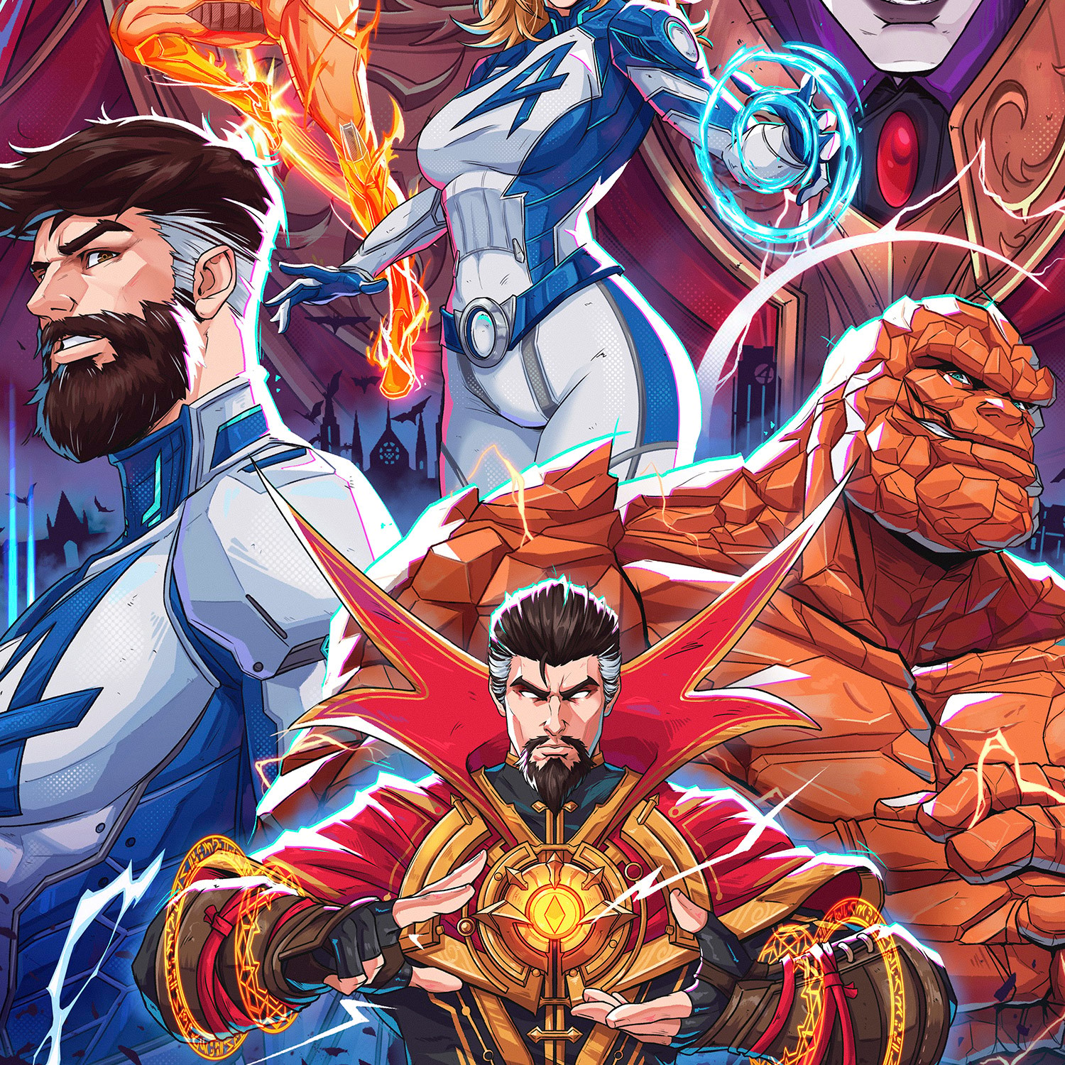 Marvel Marvel Rivals: Eternal Night Falls Art Print  Exclusive Edition View 4