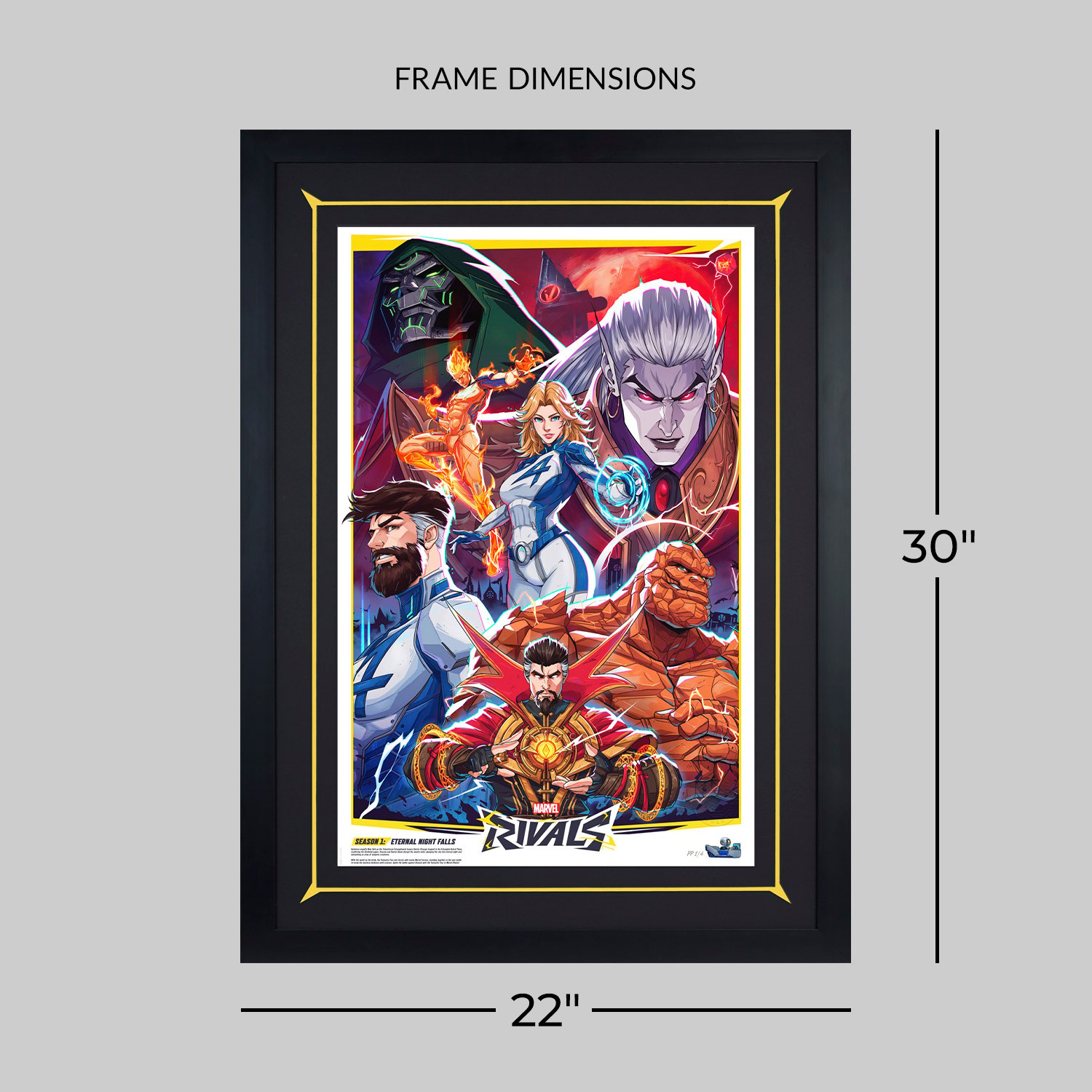 Marvel Marvel Rivals: Eternal Night Falls Art Print  Exclusive Edition View 2