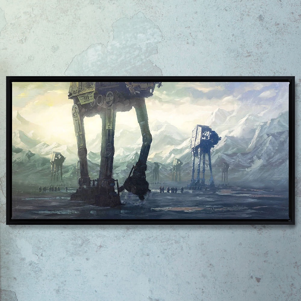 Star Wars Dawn at Hoth Art Print  View 1