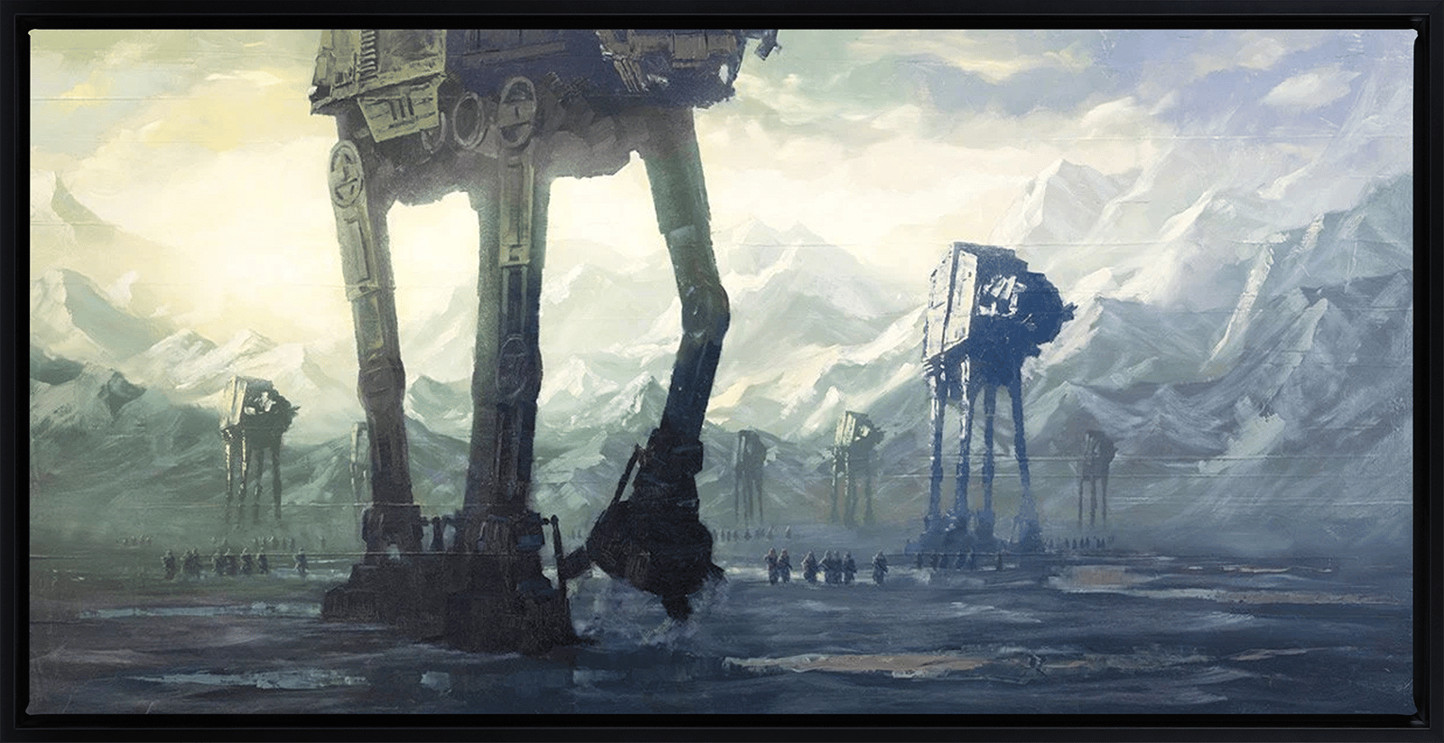 Star Wars Dawn at Hoth Art Print  View 3