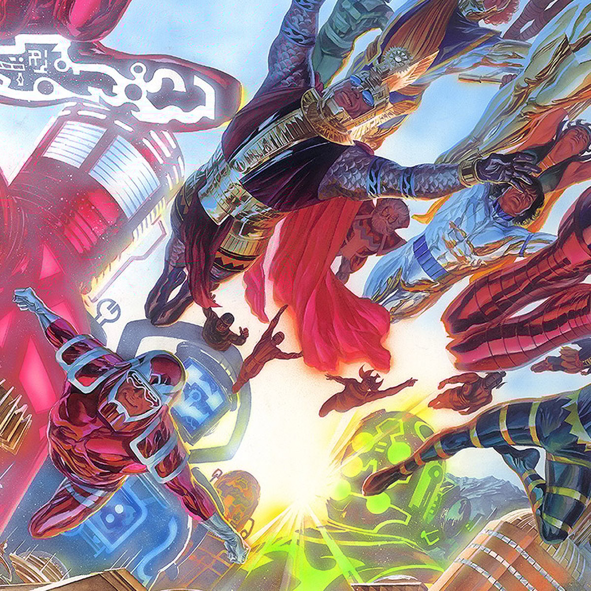 The Eternals Fine Art Print by Alex Ross | Sideshow Collectibles