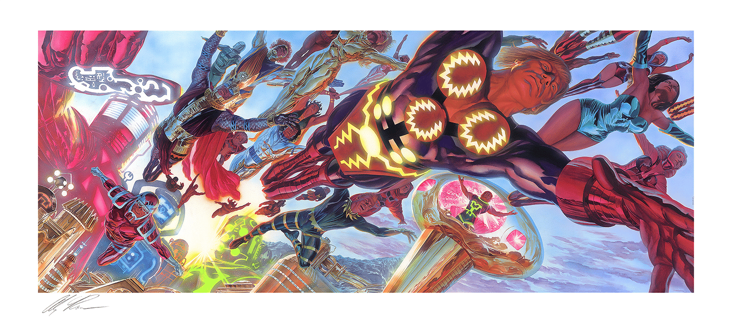 The Eternals Fine Art Print by Alex Ross | Sideshow Collectibles
