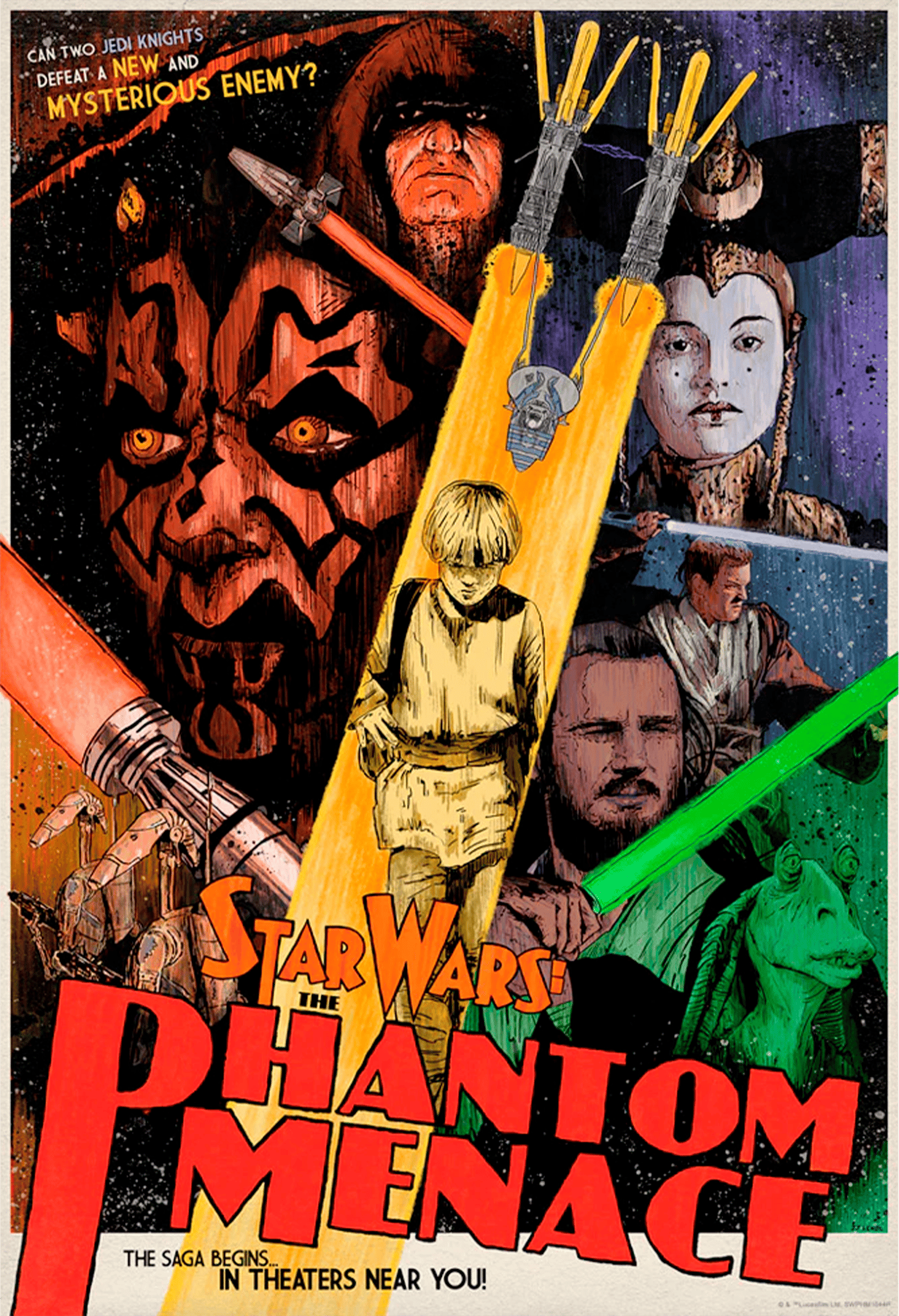 Star Wars Mysterious Enemy Movie Poster  View 3
