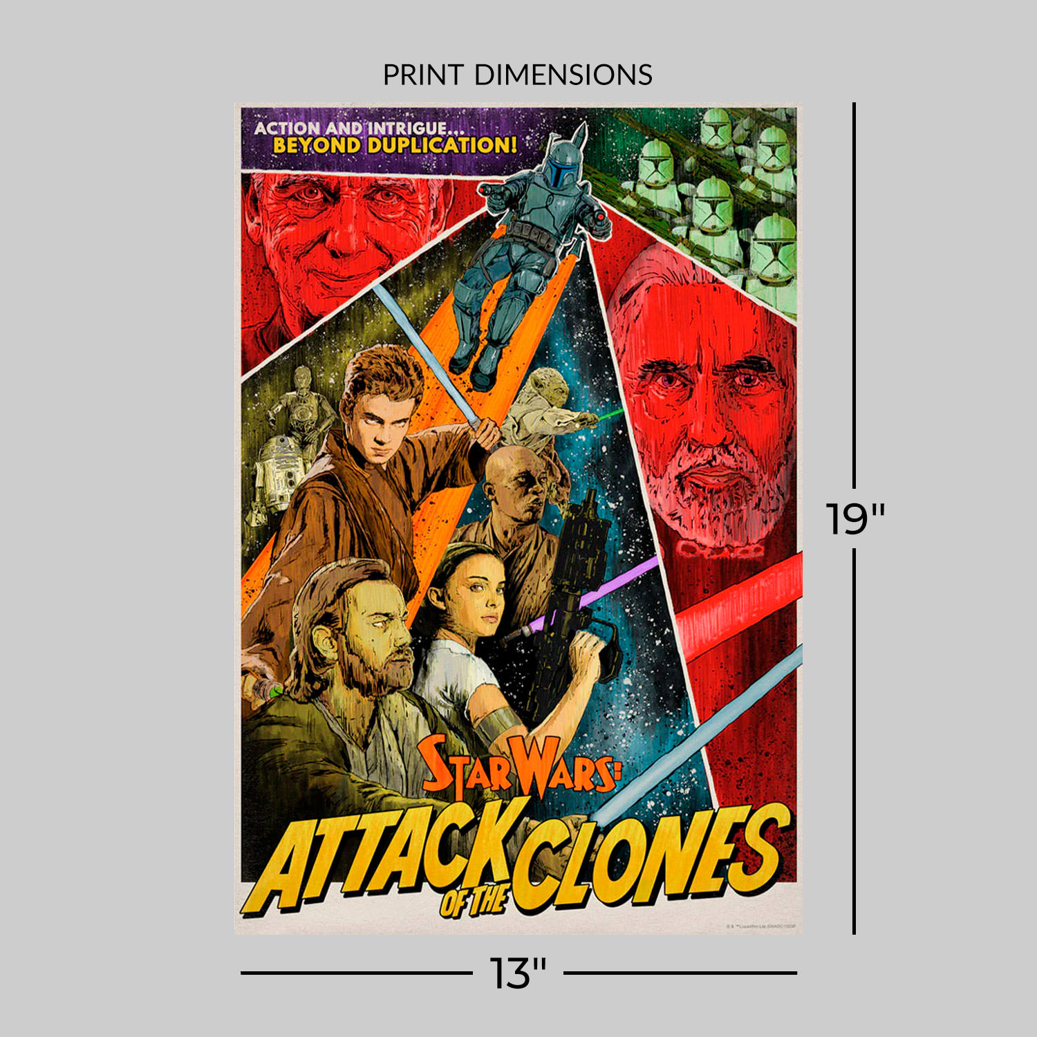 Star Wars Beyond Duplication! Movie Poster  View 2