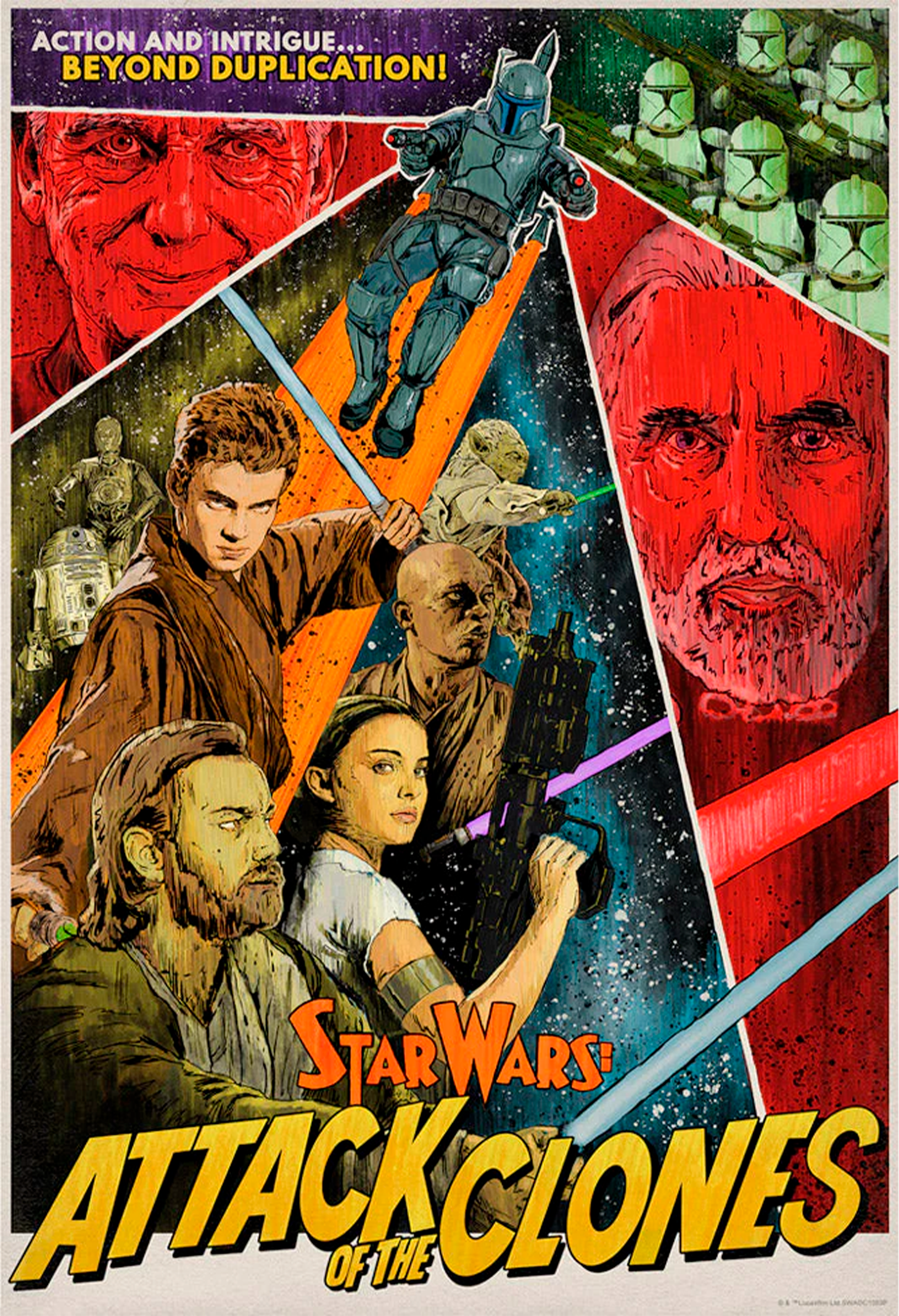 Star Wars Beyond Duplication! Movie Poster  View 3