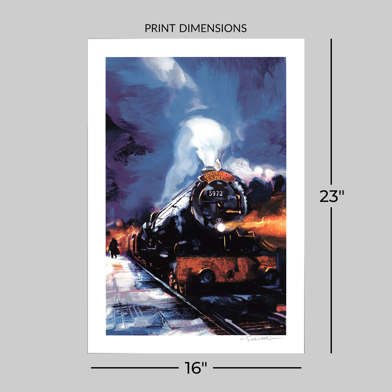 Harry Potter Hogwarts Express Art Print  View 2