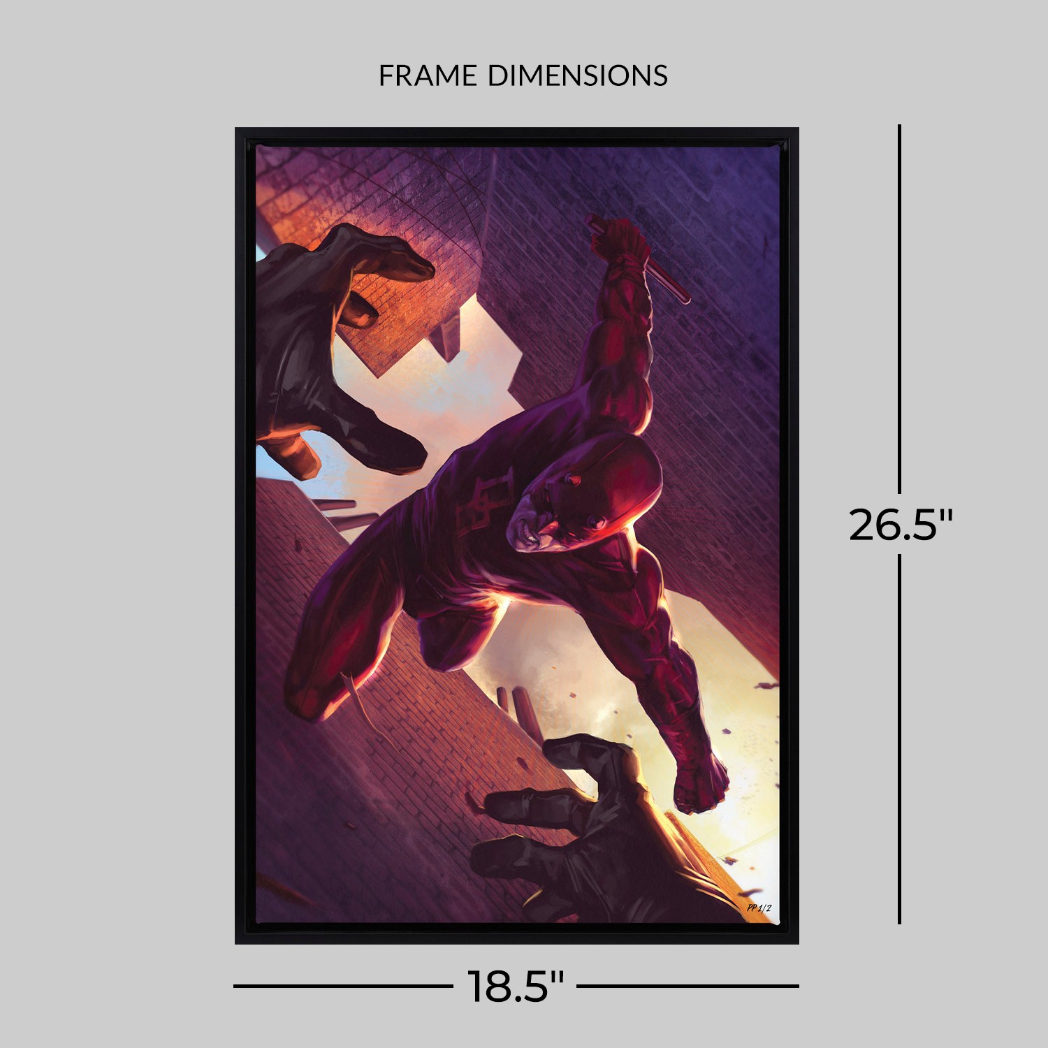 Daredevil: The Man Without Fear Fine Art Print by Marko