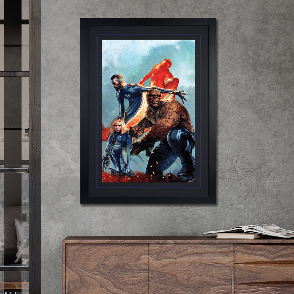 Marvel The Fantastic Four Art Print  Exclusive Edition View 1