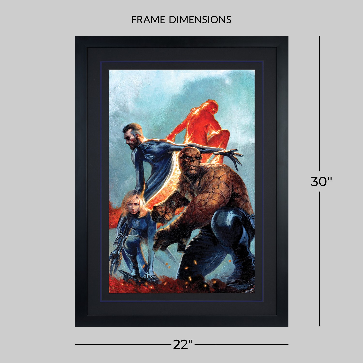Marvel The Fantastic Four Art Print  Exclusive Edition View 2