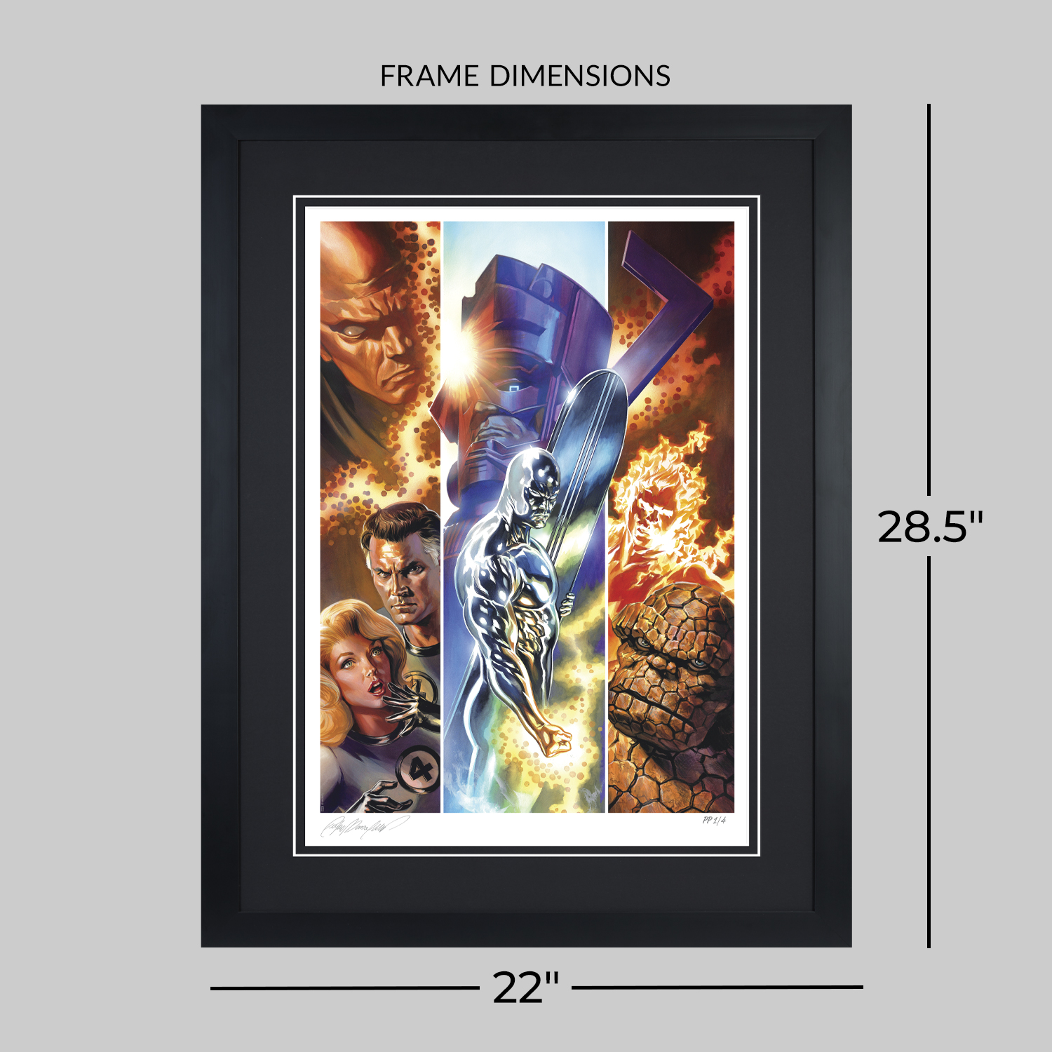 Marvel The Fantastic Four Art Print  Exclusive Edition View 2