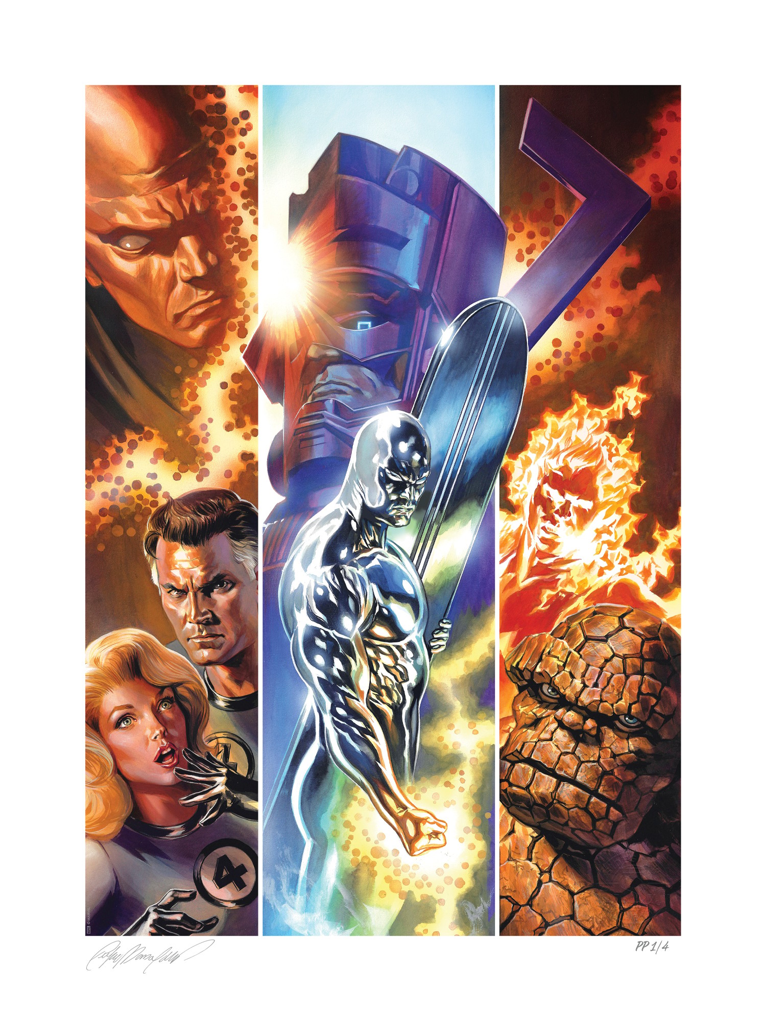 Marvel The Fantastic Four Art Print  Exclusive Edition View 5