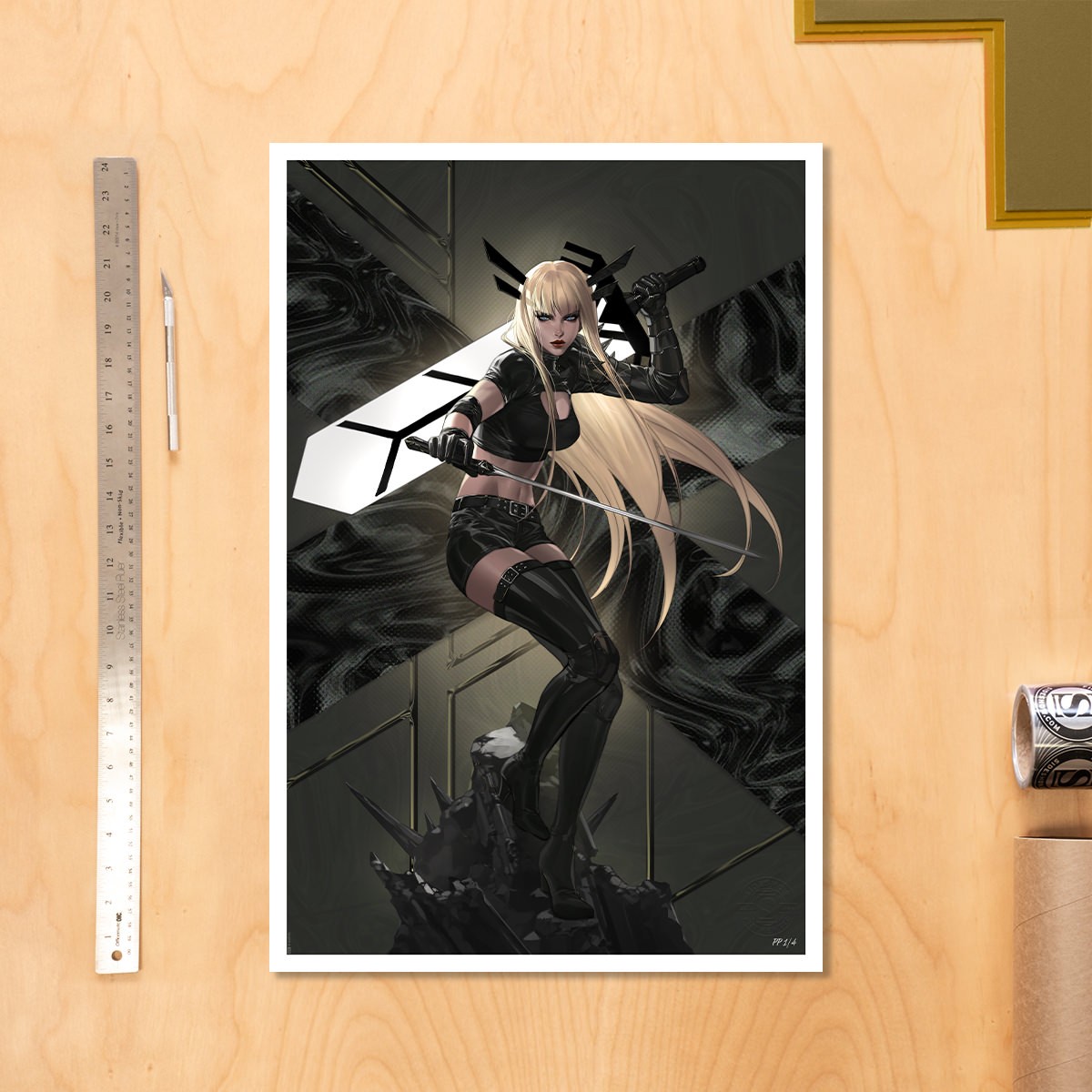 Marvel Illyana Rasputin: Magik Art Print  Exclusive Edition View 1
