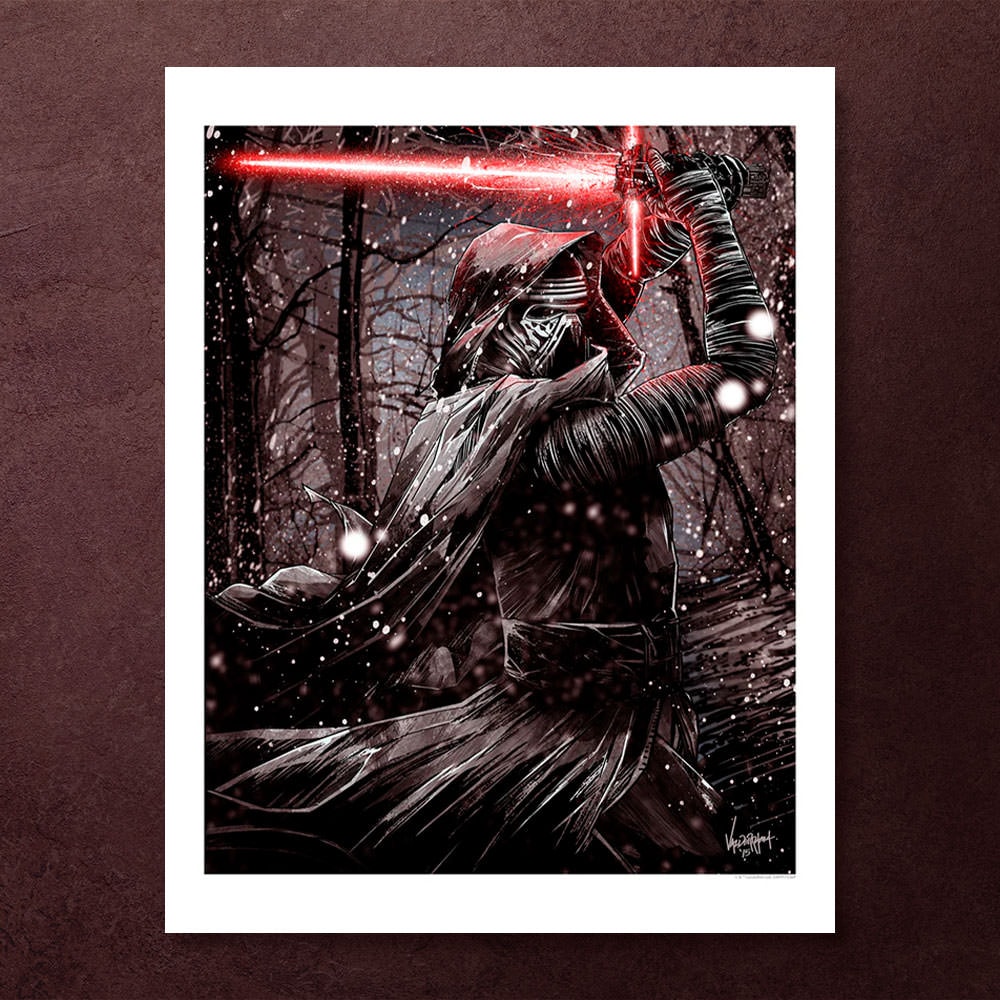 Star Wars Kylo Ren Art Print  View 1