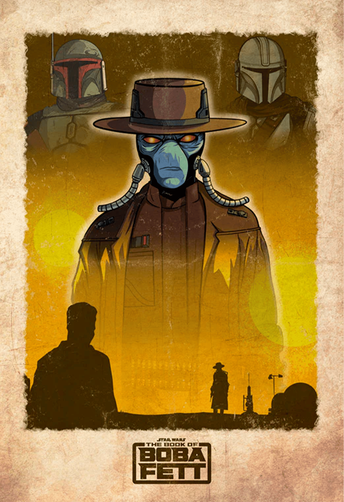 Star Wars Showdown in Freetown Art Print  View 3