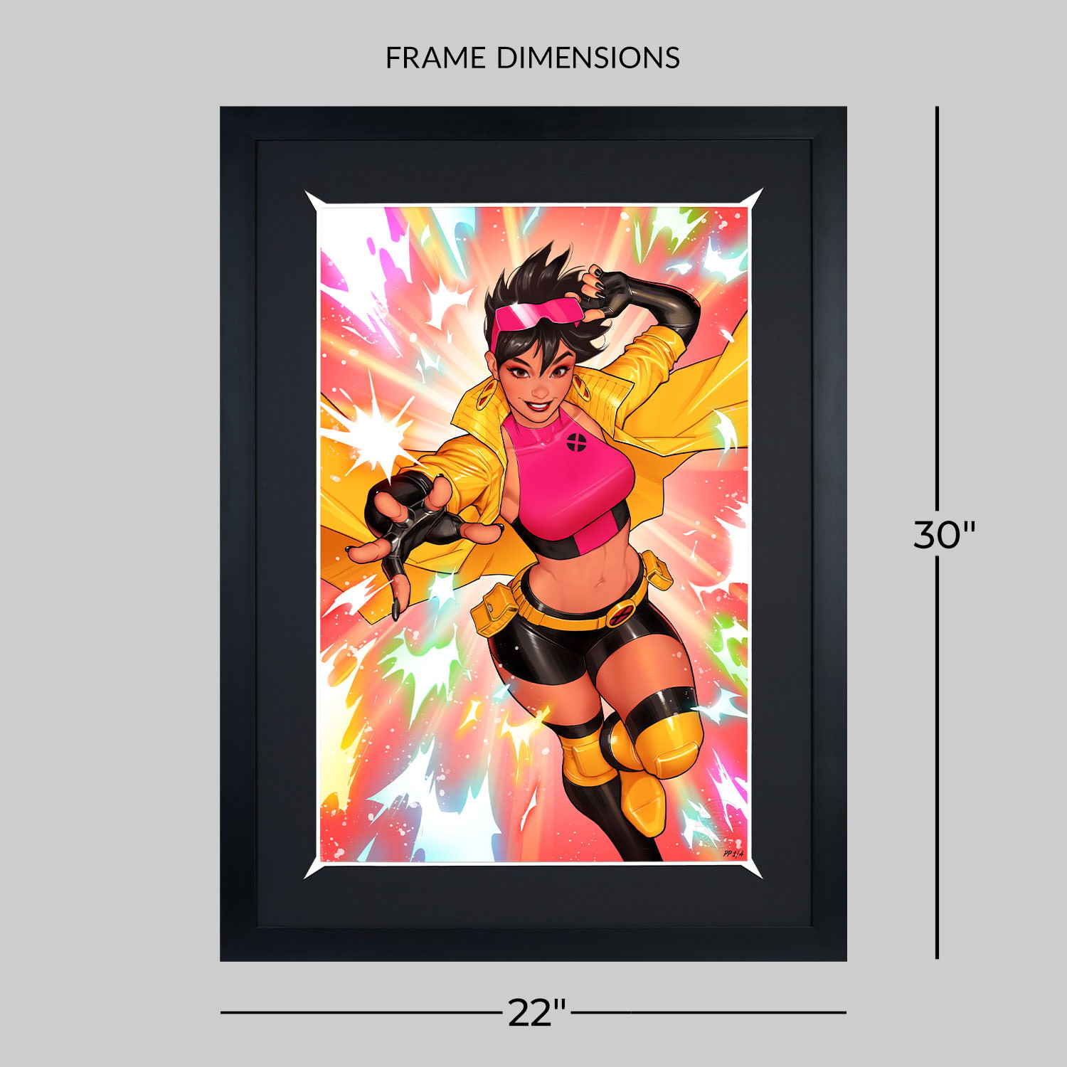 Marvel Jubilee Art Print  Exclusive Edition View 2