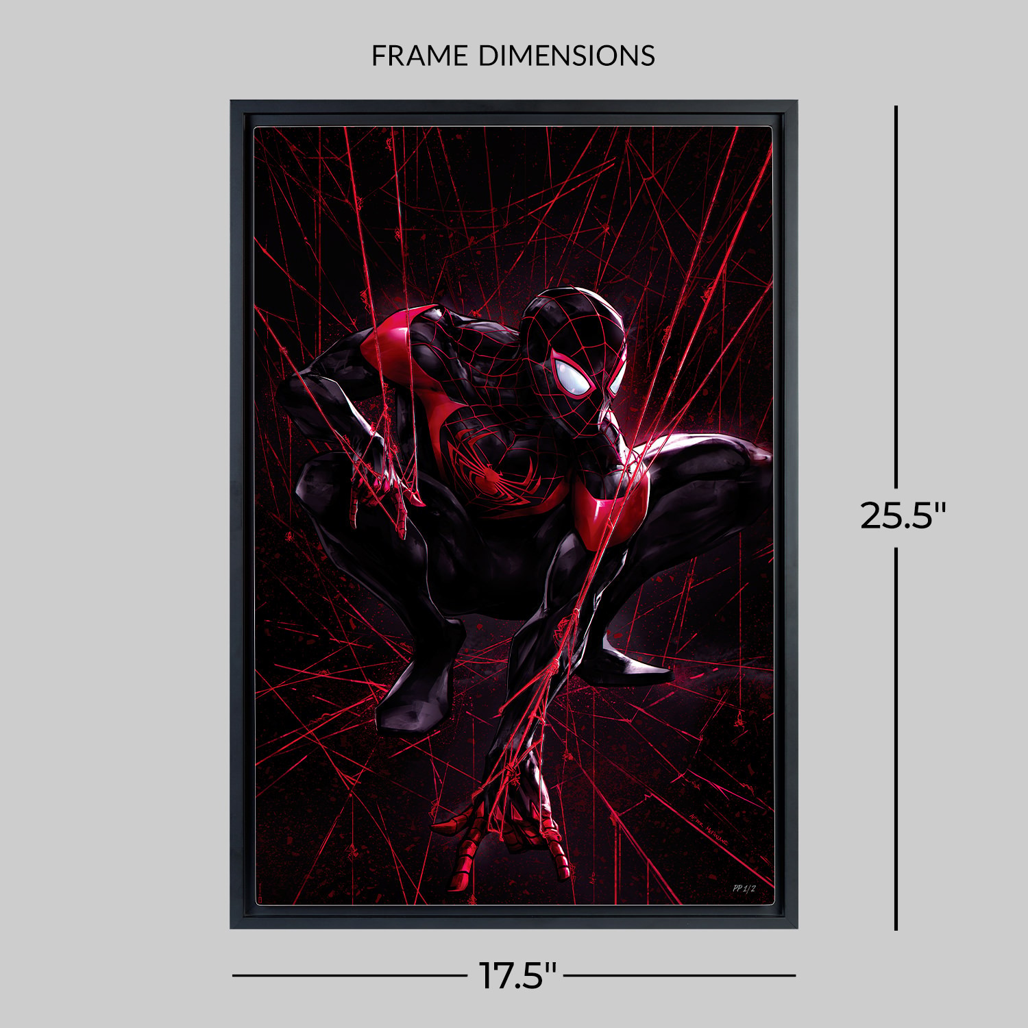 Marvel Spider-Man Miles Morales Art Print  Exclusive Edition View 2
