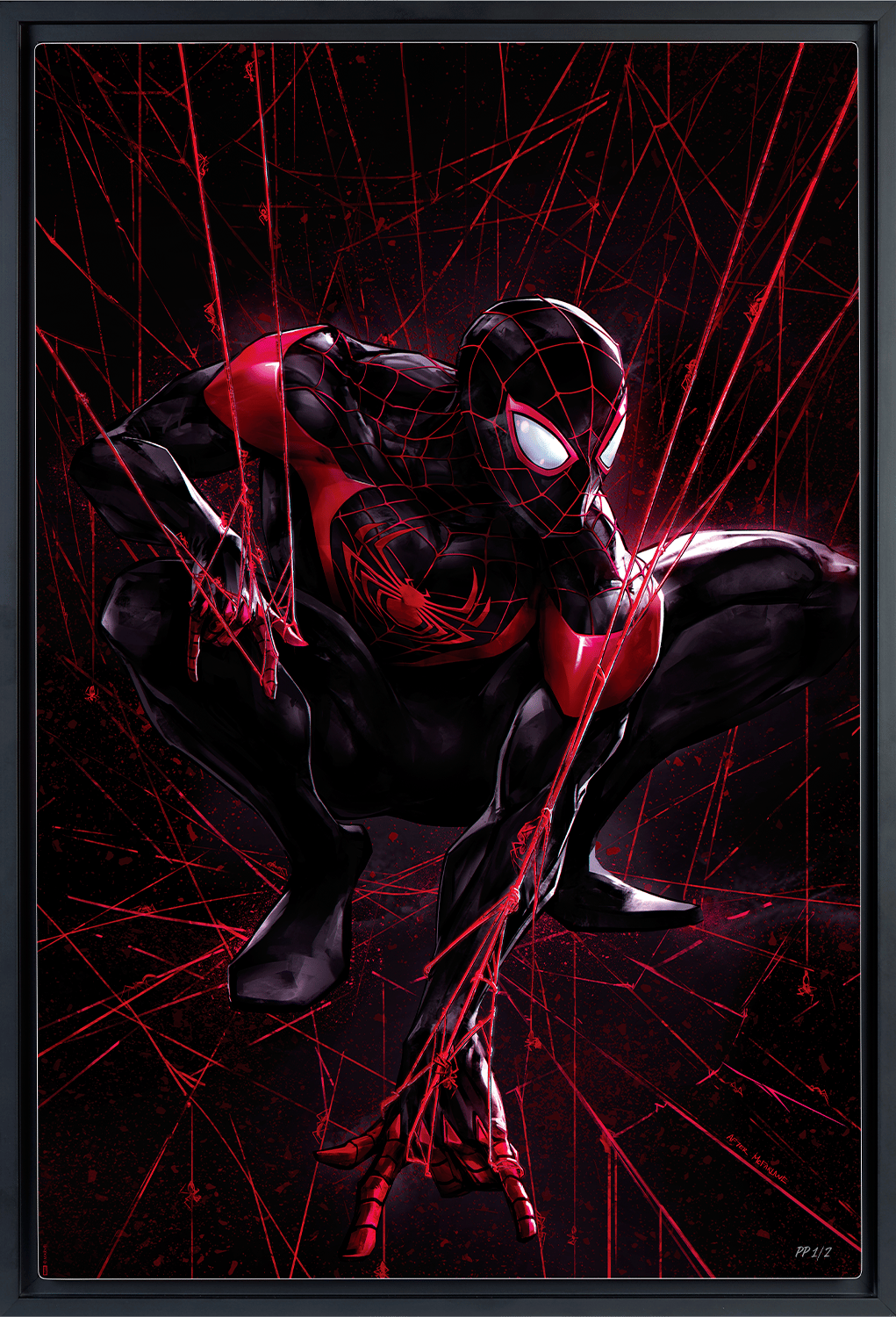Marvel Spider-Man Miles Morales Art Print  Exclusive Edition View 5