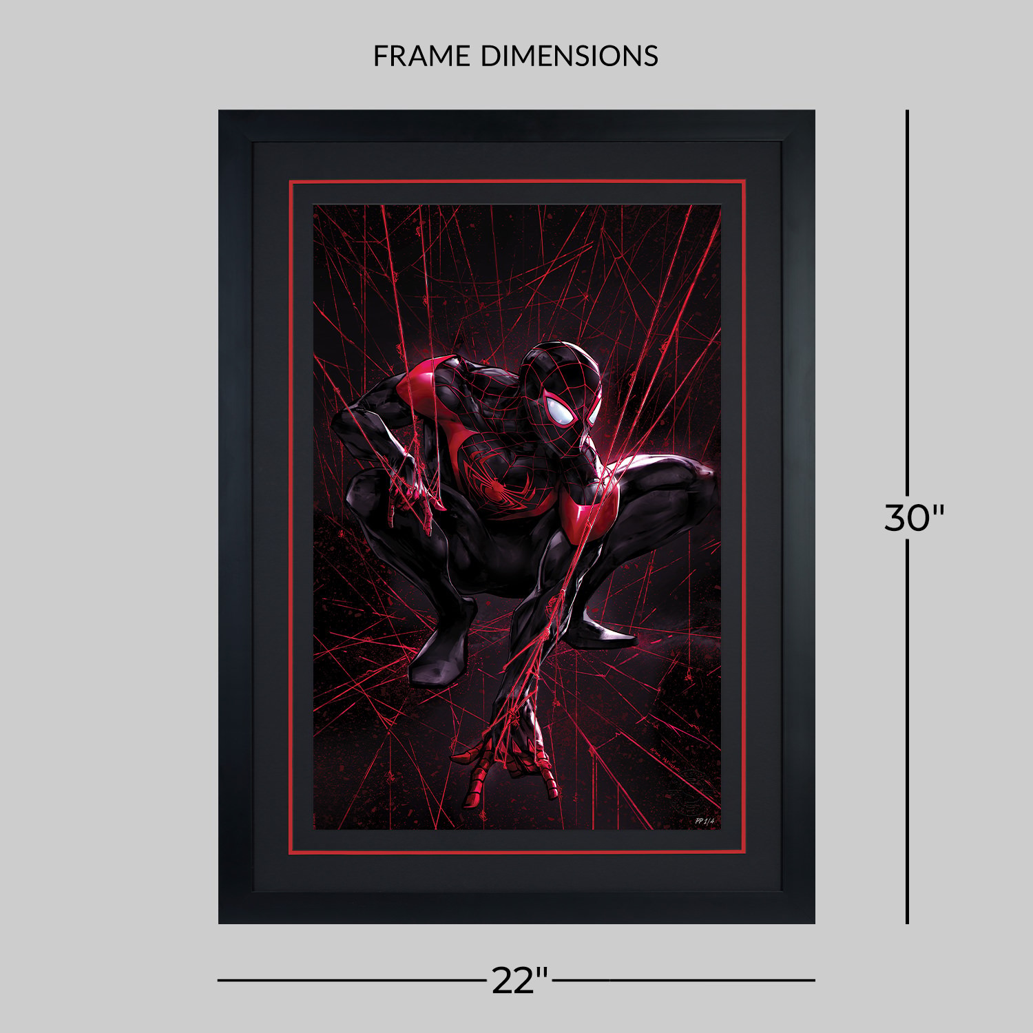 Marvel Spider-Man Miles Morales Art Print  Exclusive Edition View 2