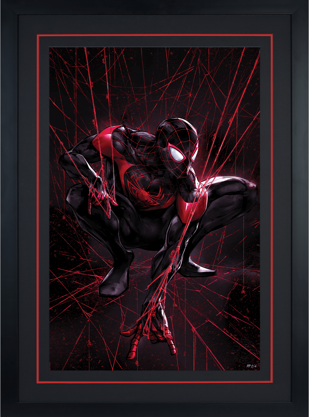 Marvel Spider-Man Miles Morales Art Print  Exclusive Edition View 6