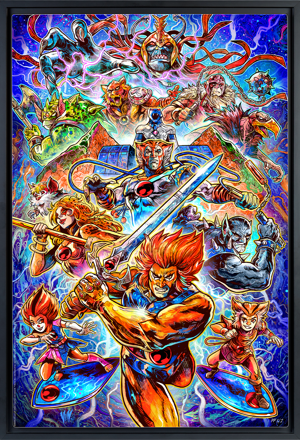ThunderCats Let’s Go ThunderCats! Art Print  Exclusive Edition View 7