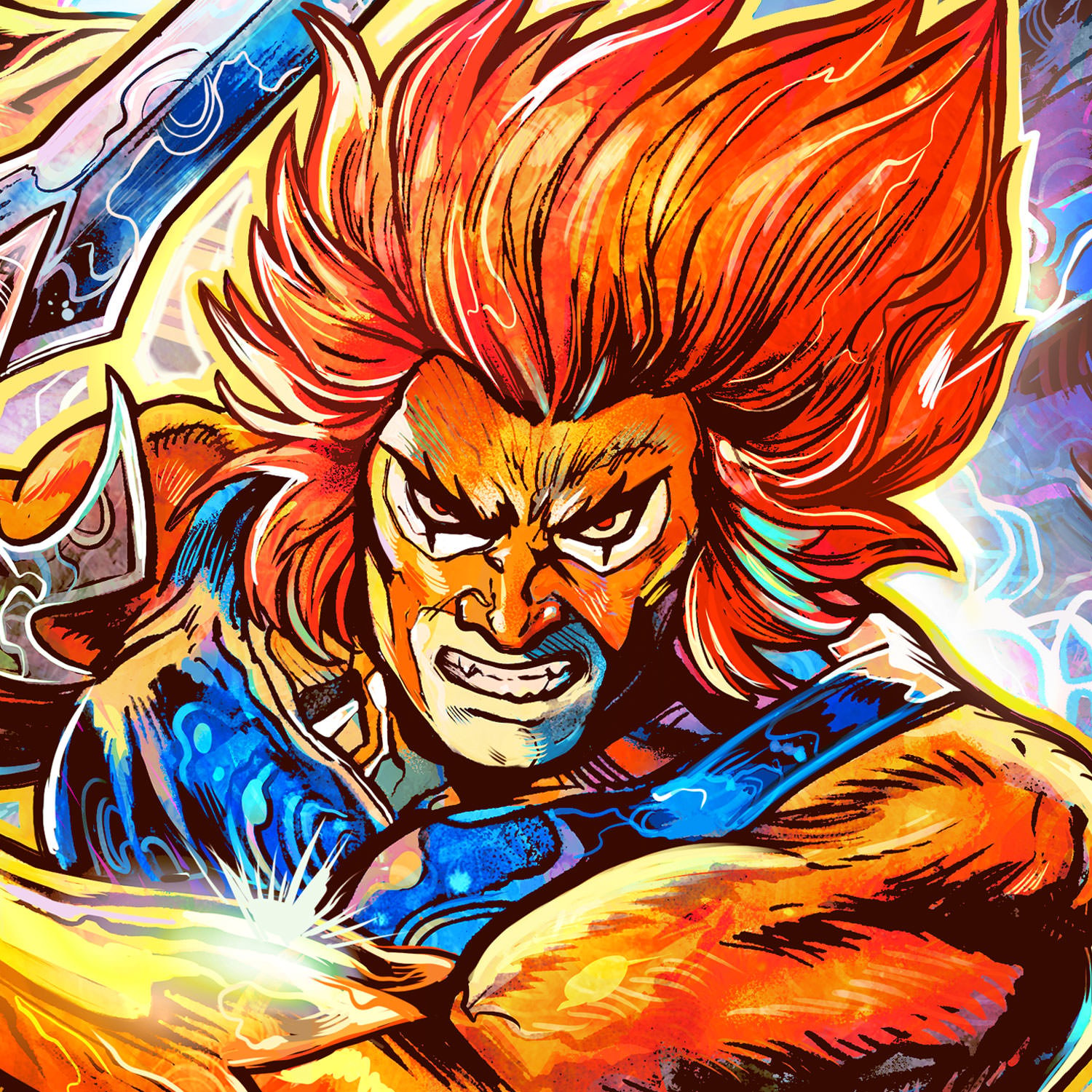 ThunderCats Let’s Go ThunderCats! Art Print  Exclusive Edition View 3