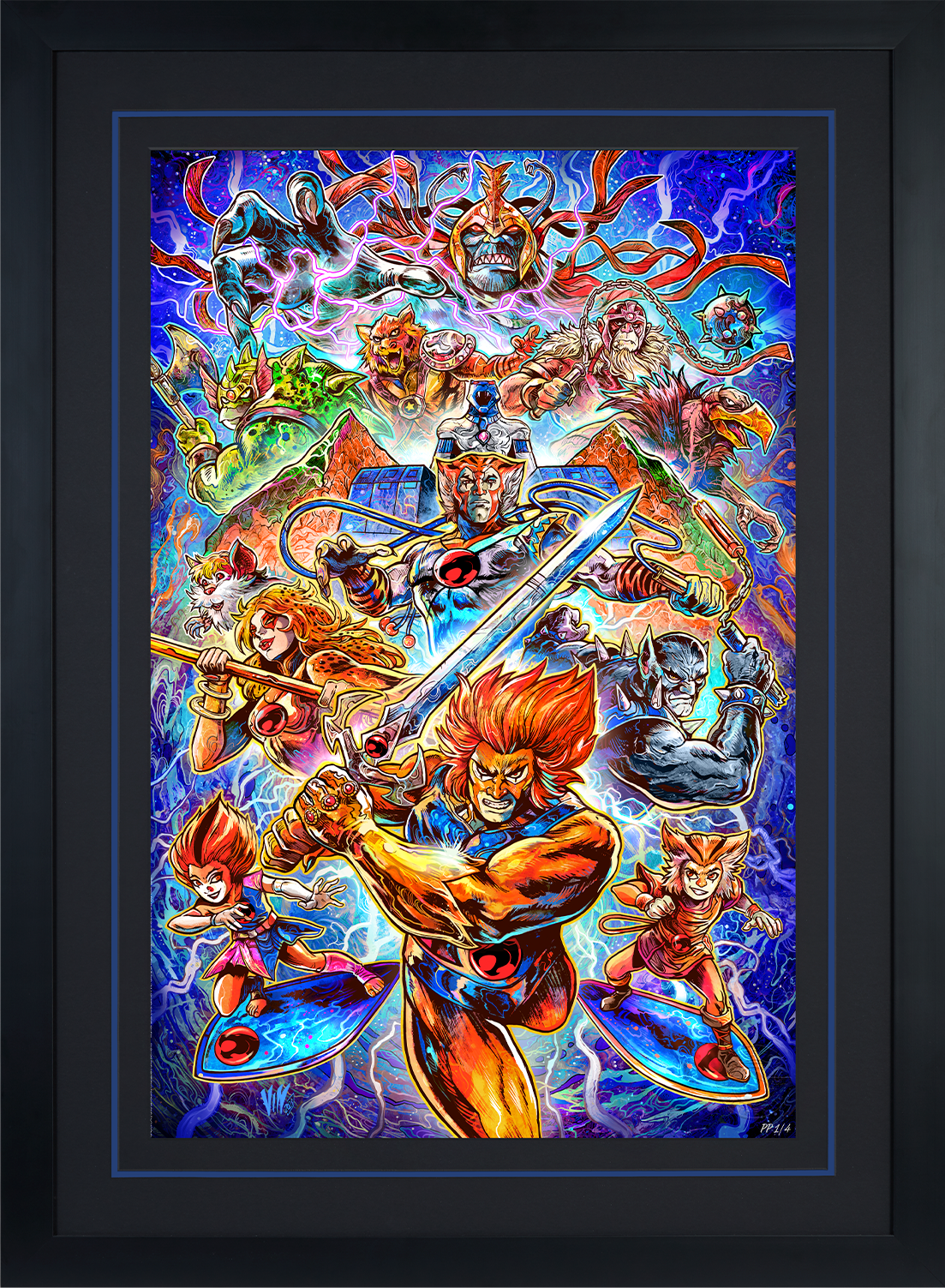 ThunderCats Let’s Go ThunderCats! Art Print  Exclusive Edition View 8