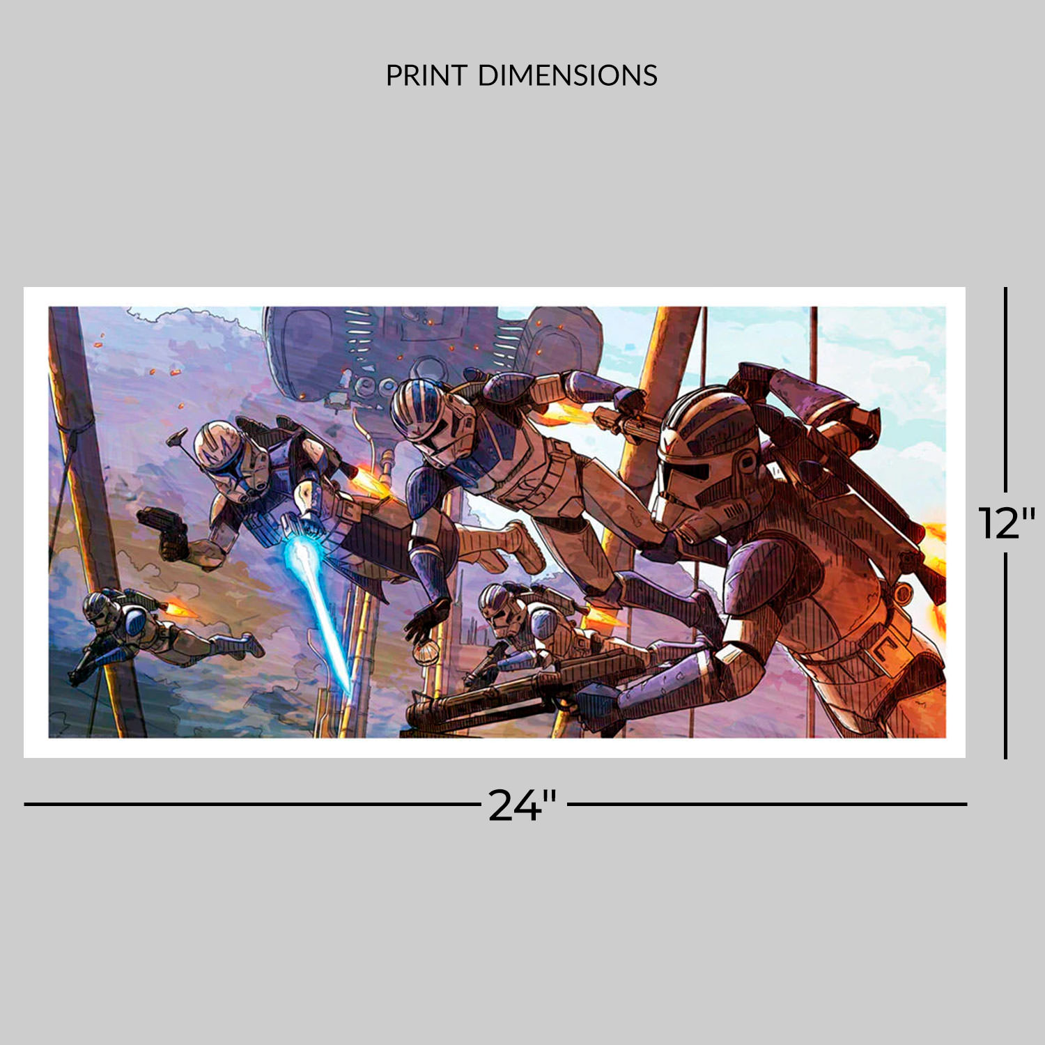 Star Wars Hang in There Art Print  View 2