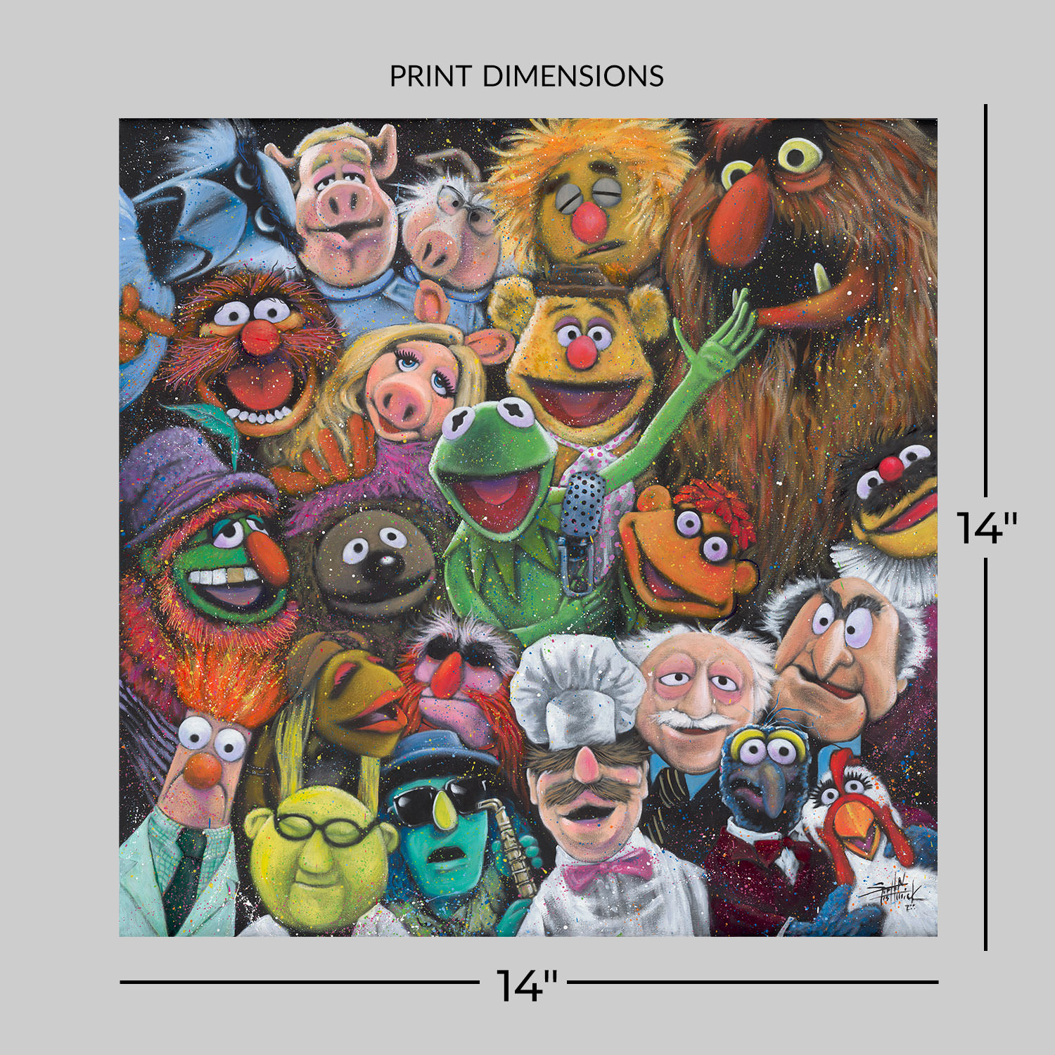 Disney The Gang's All Here Art Print  View 2