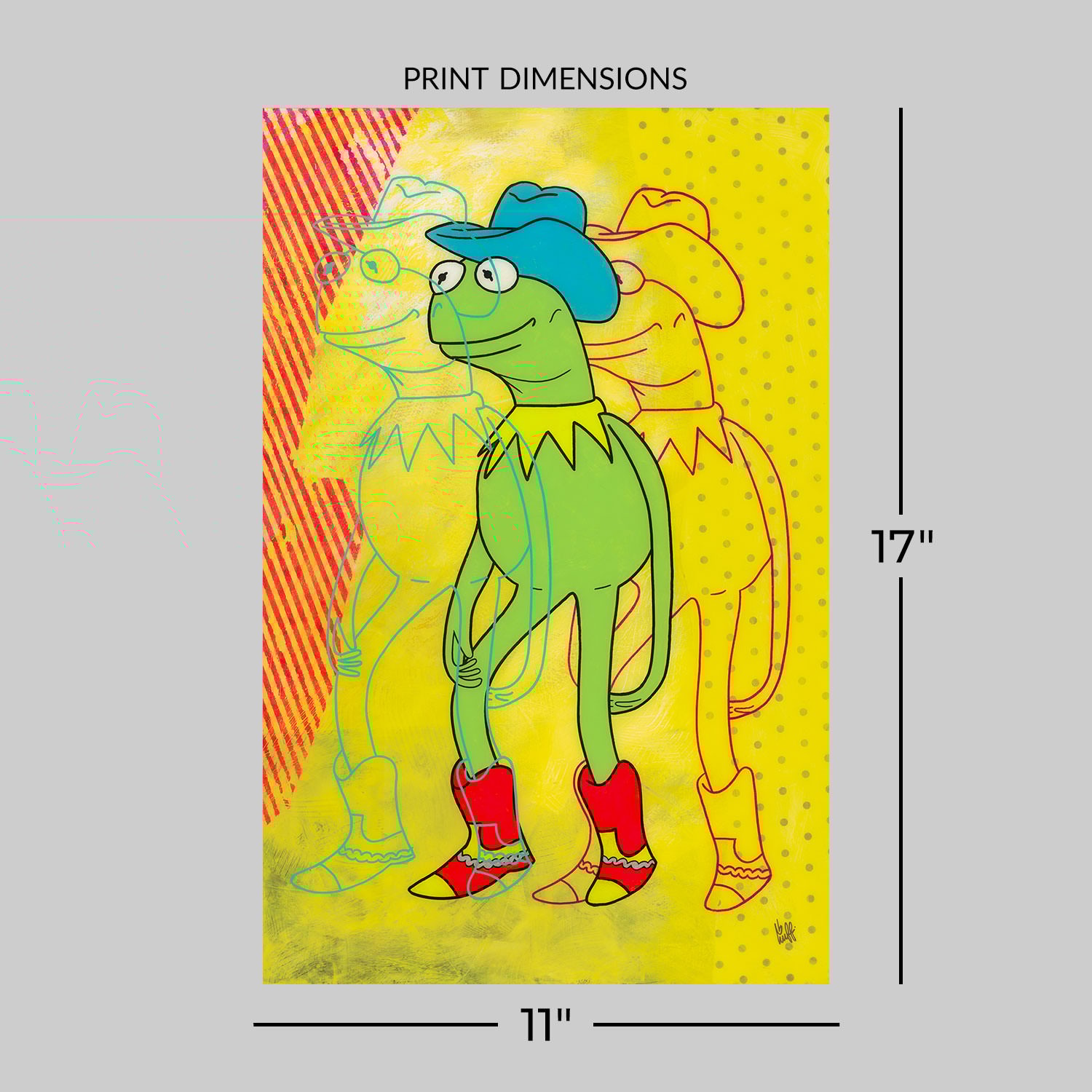 Disney Frog Legs Art Print  View 2