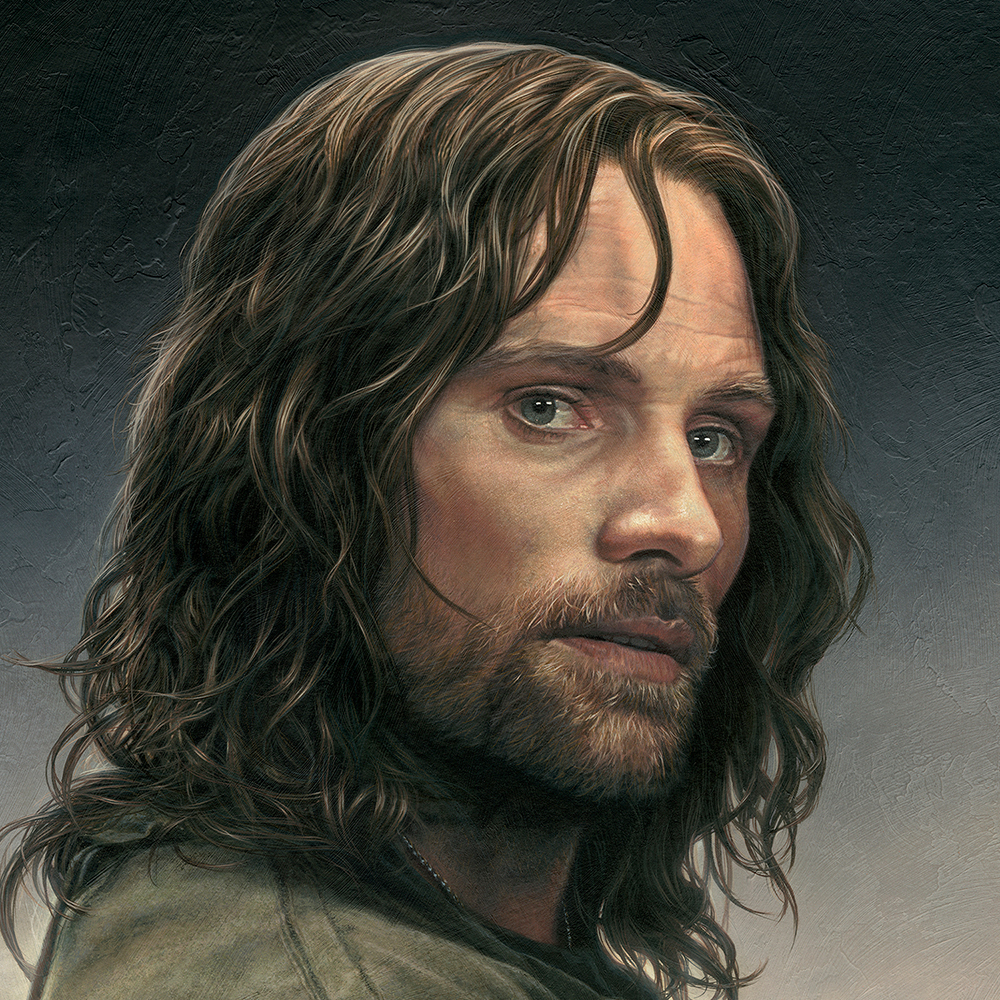 The Lord of the Rings Aragorn Art Print  View 3