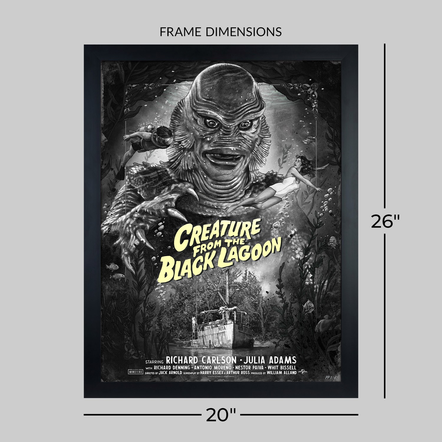 Locandina Il Mostro della Laguna Nera (Creature from the Black Lagoon
