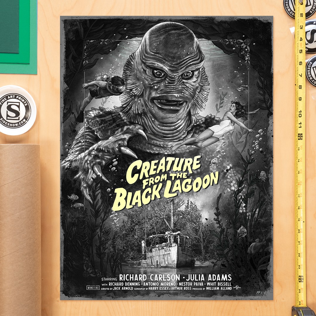Creature From the Black Lagoon (Silver Screen) Movie Poster by